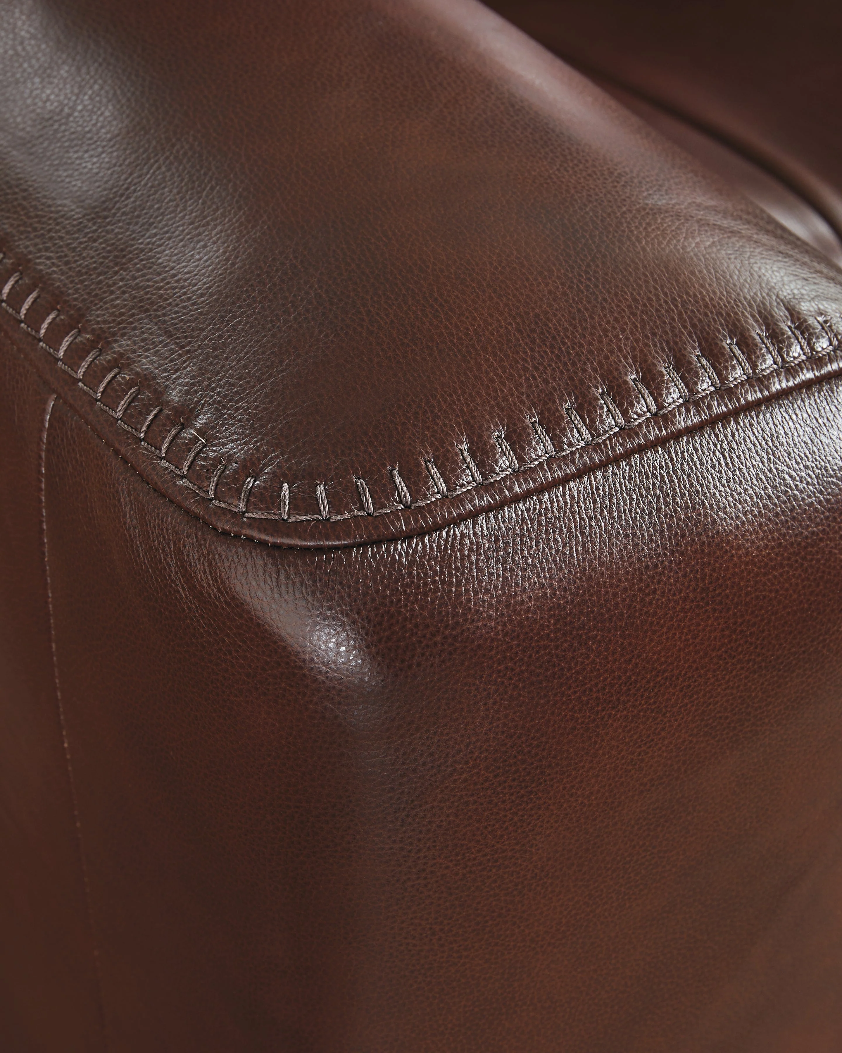 Next Move Mahogany Power Reclining Sofa - Image 7