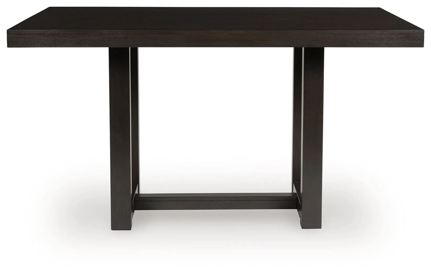 Neymorton Dark Grayish Brown Counter Height Dining Table - Image 2