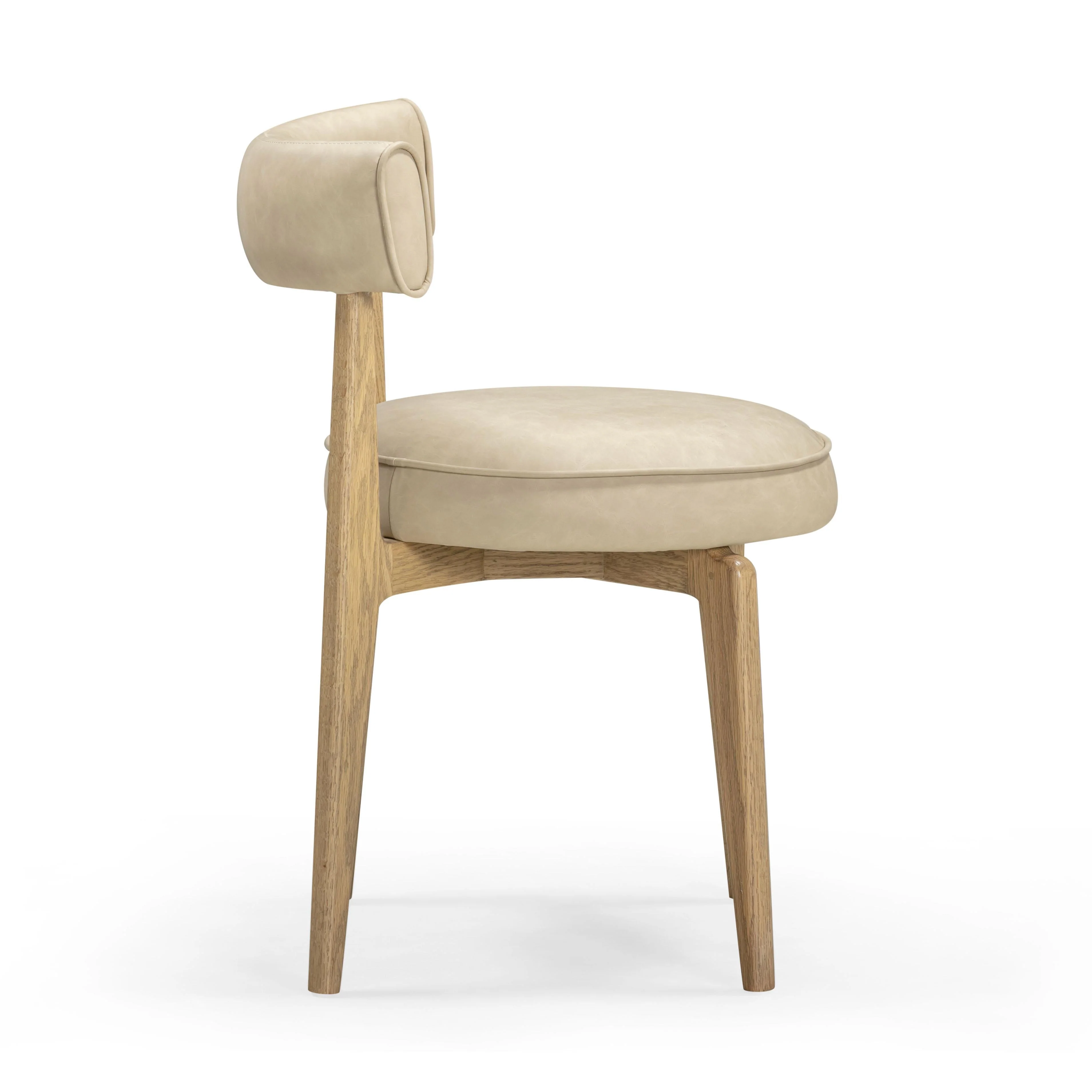 Nikita Performance Vegan Leather Dining Chair - Image 4