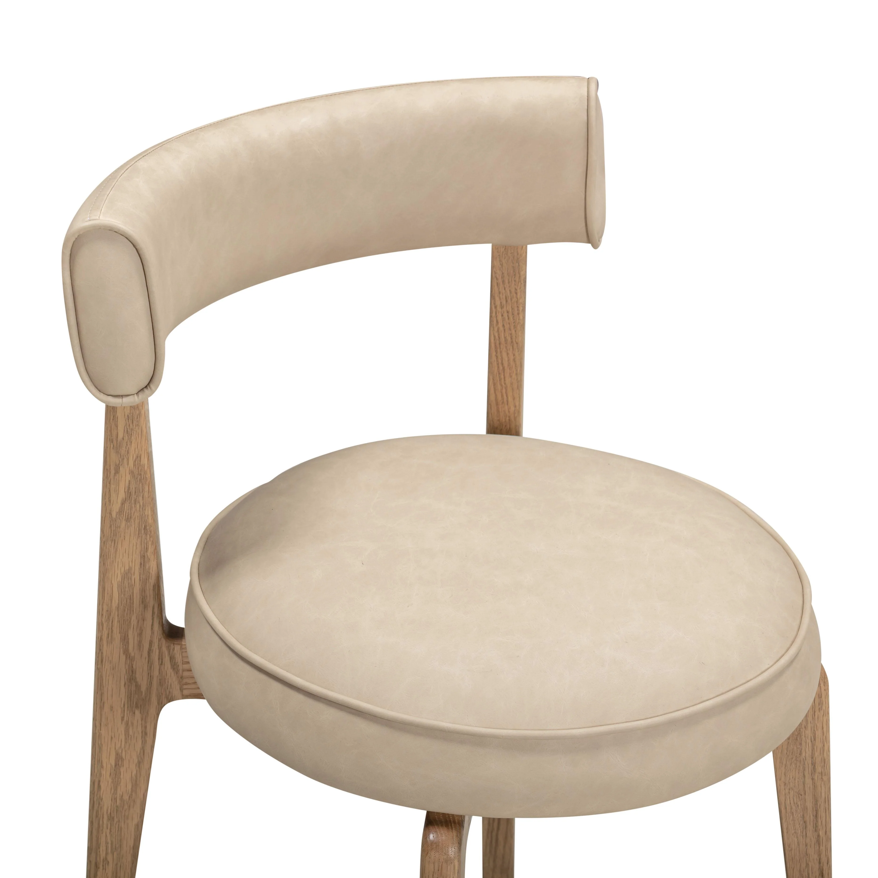 Nikita Performance Vegan Leather Dining Chair - Image 6