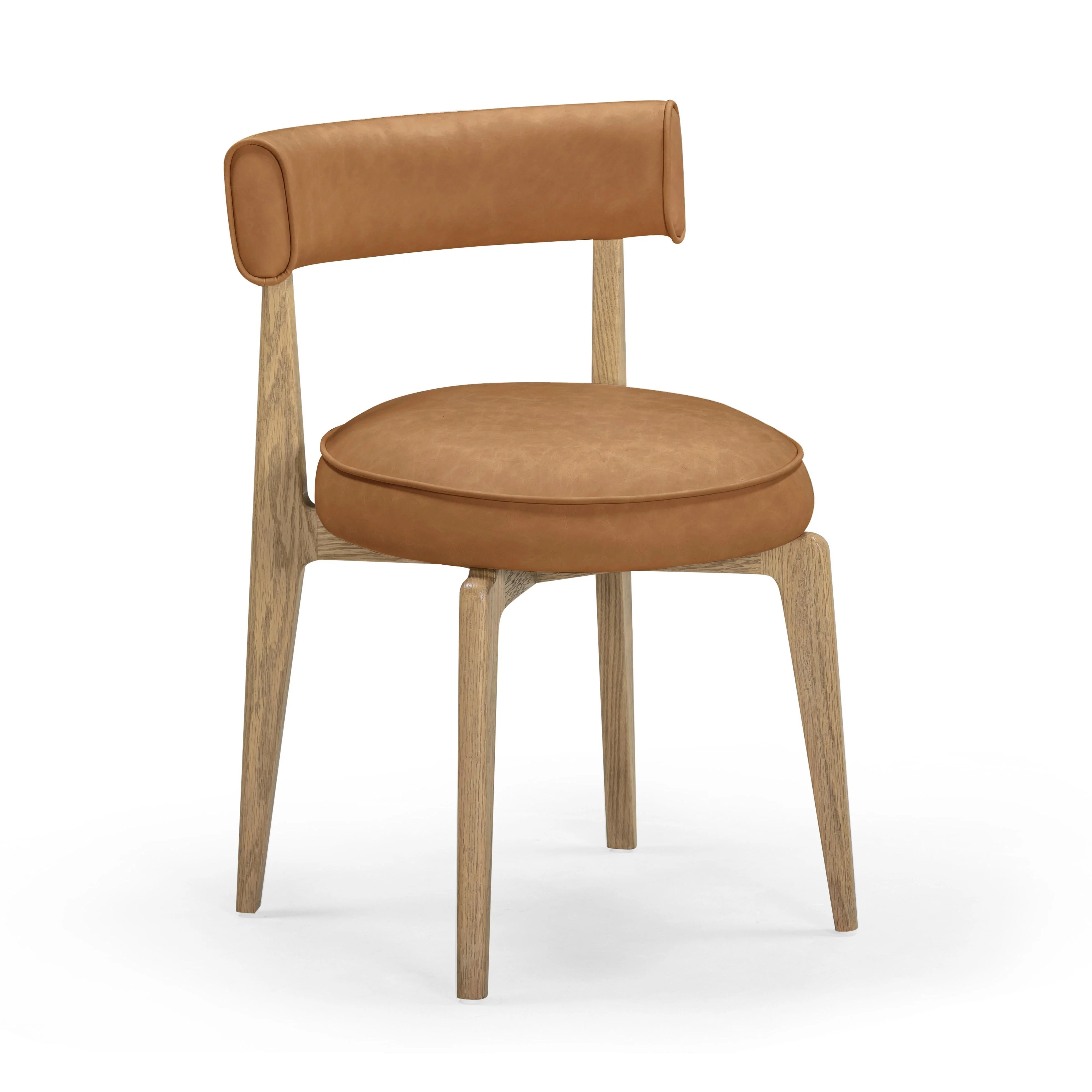 Nikita Performance Vegan Leather Dining Chair - Image 9
