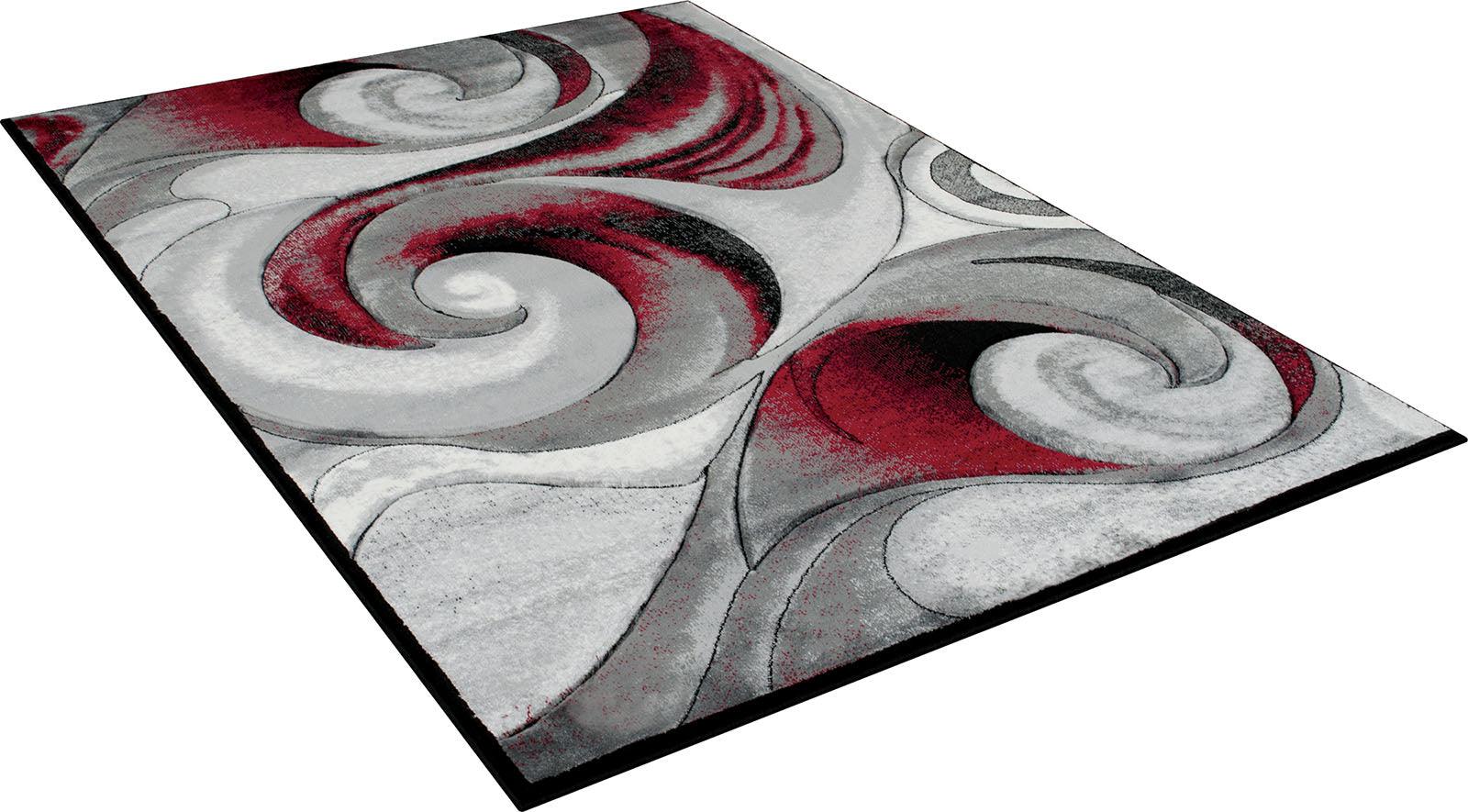 Niksar Red Area Rug - Image 2