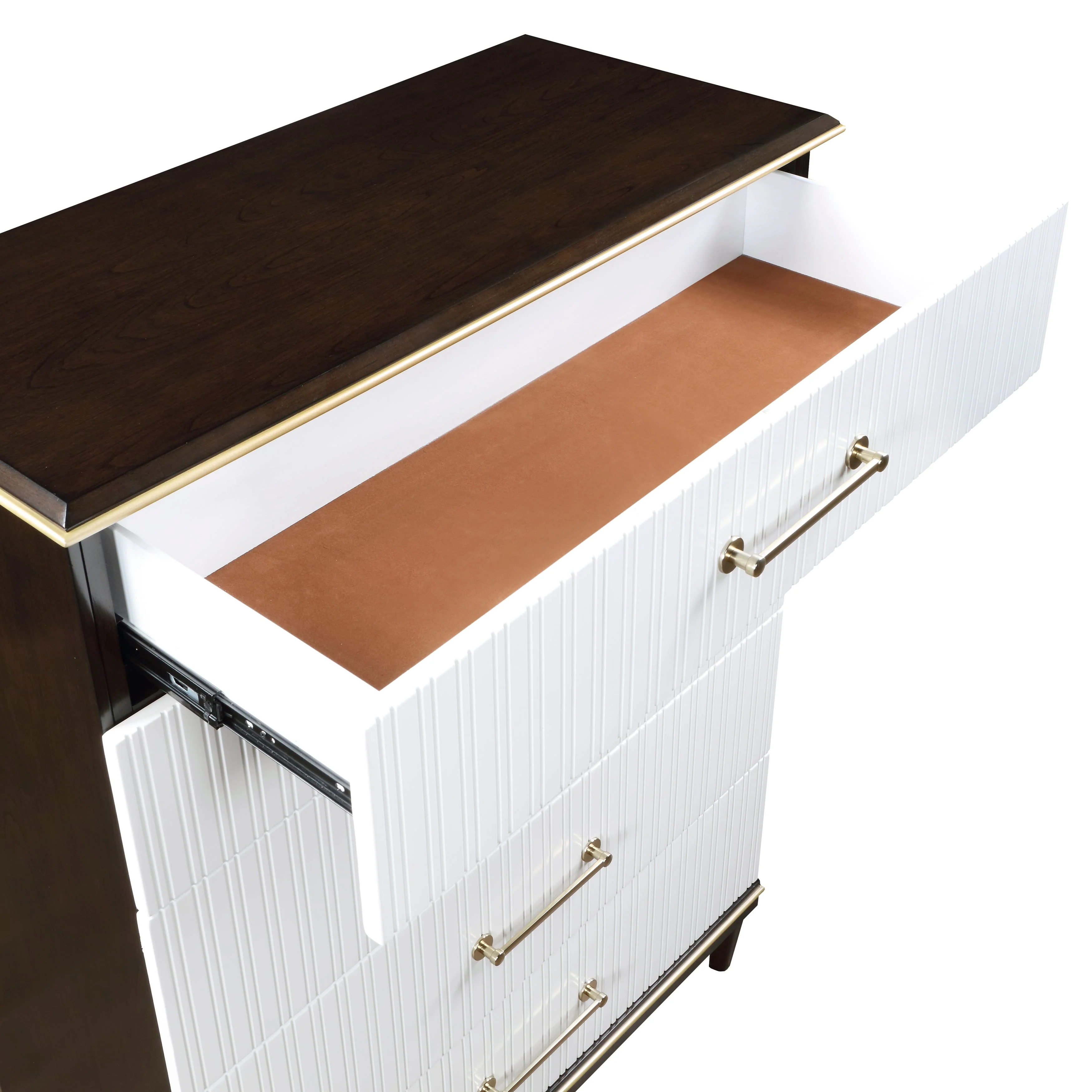 Niles White/Cherry Chest - Image 3