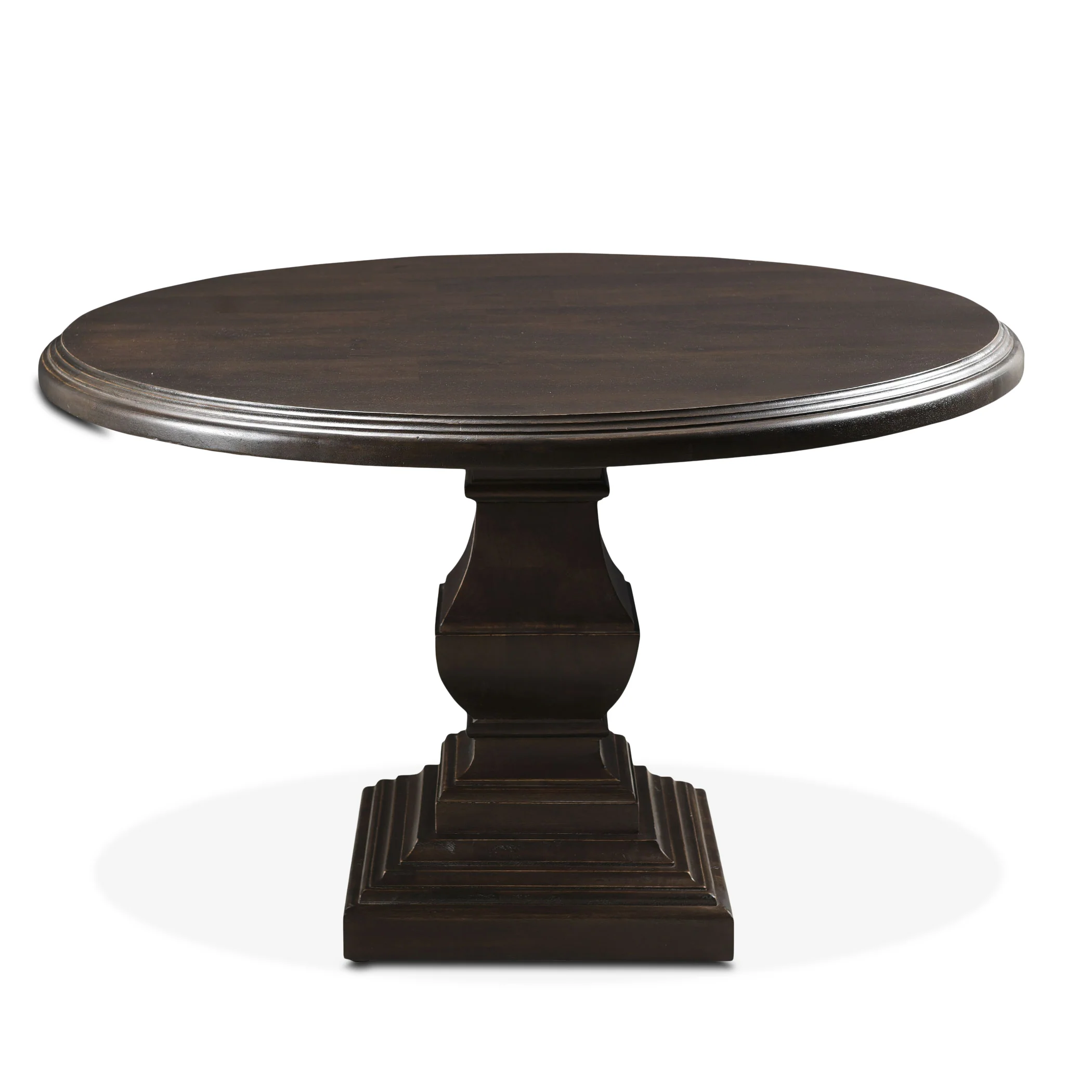 Nimes 48" Round Dining Table in Vintage Brown - Image 2