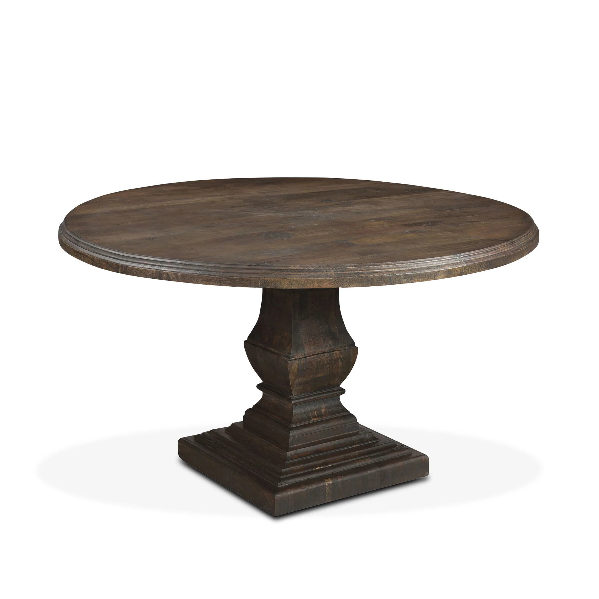 Nimes 48" Round Dining Table in Weathered Mango - Image 2
