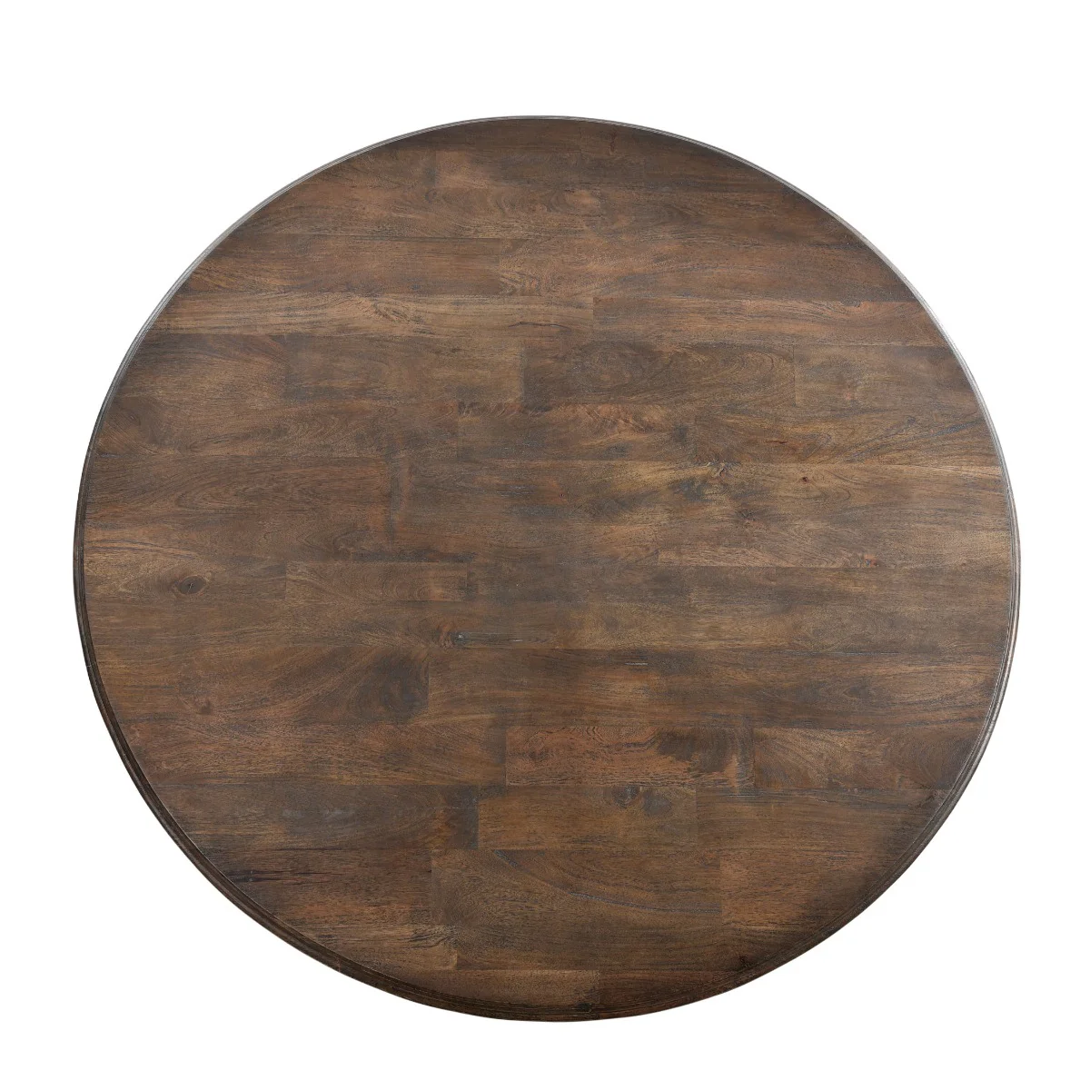 Nimes 60" Round Dining Table in Weathered Mango - Image 2