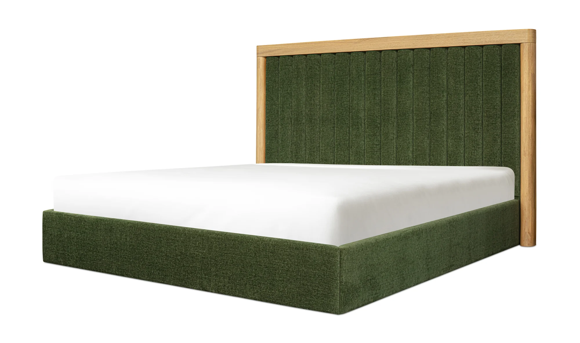 Nina Queen Bed - Green - Image 2