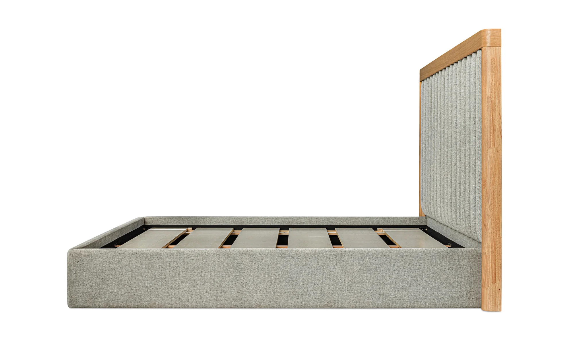 Nina Queen Bed - Grey - Image 4