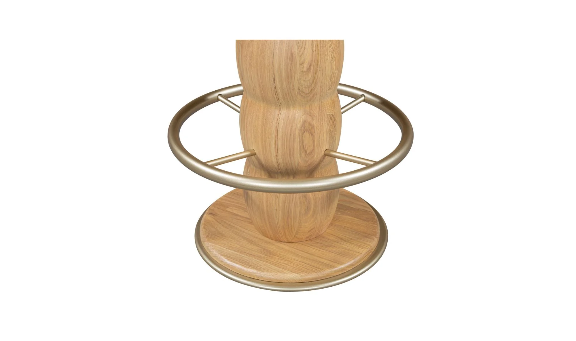 Nio Swivel Counter Stool Dark Green - Image 3