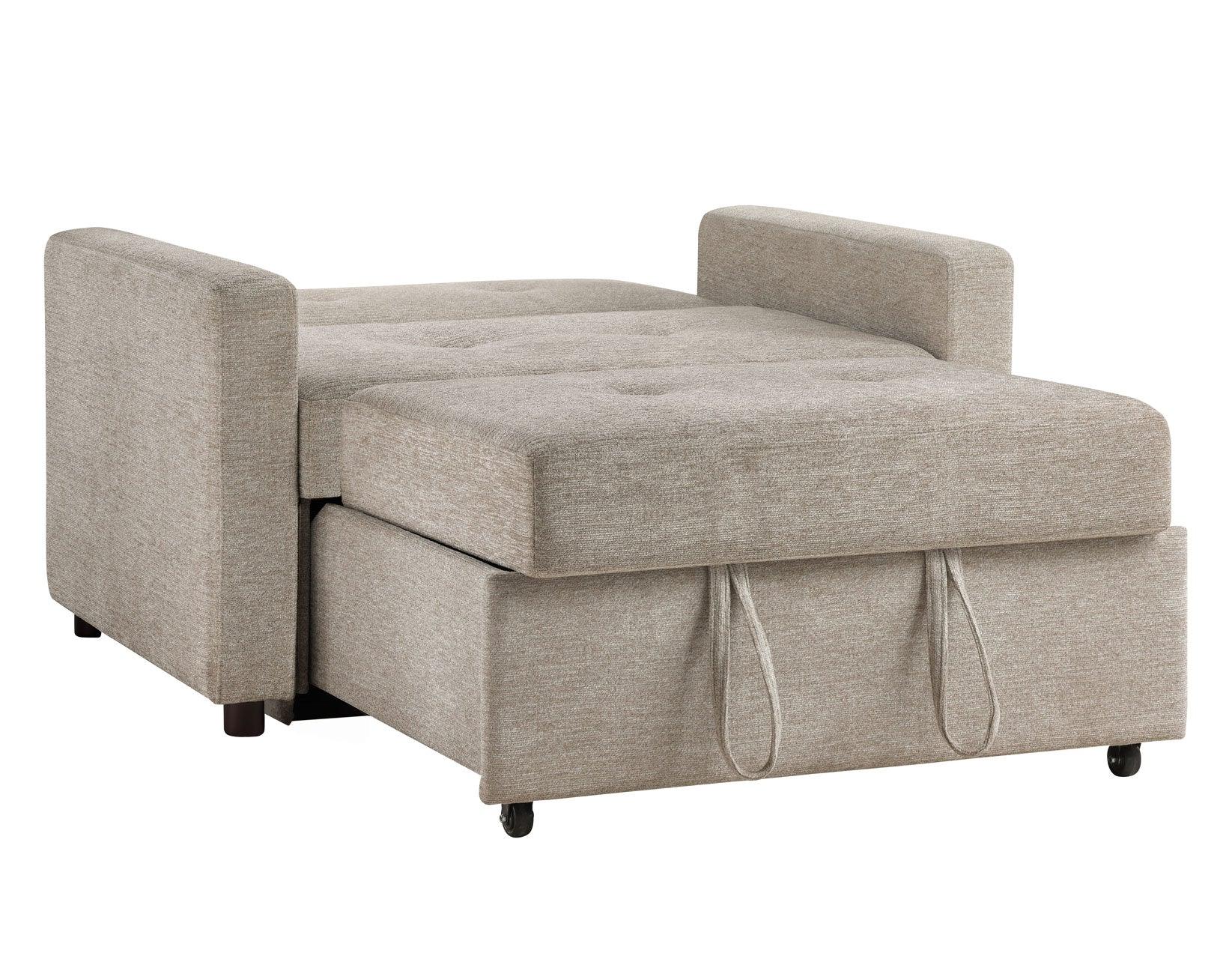 Noah Brown Convertible Sleeper Chair - Image 16