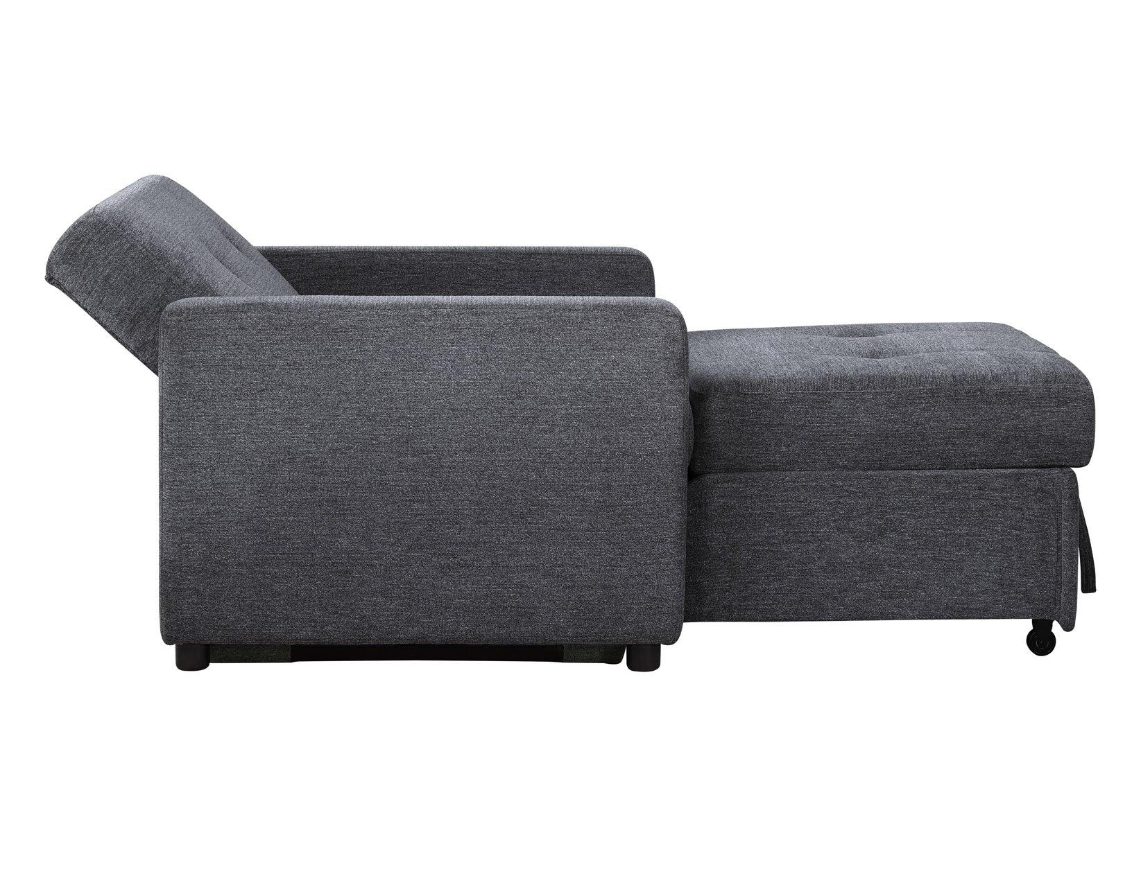 Noah Gray Convertible Sleeper Chair - Image 19