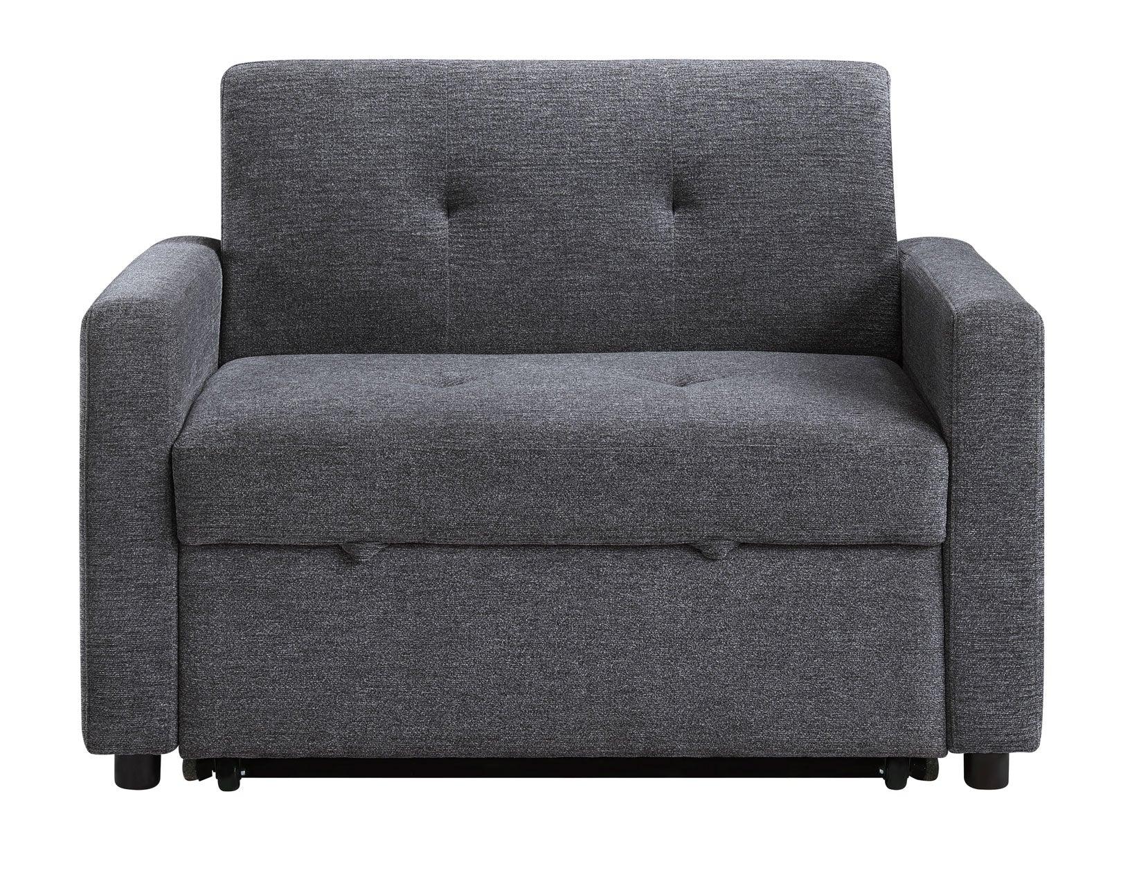 Noah Gray Convertible Sleeper Chair - Image 5