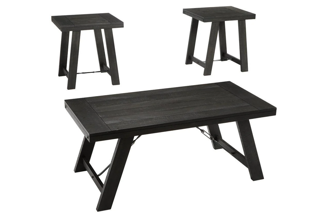 Noorbrook Black/Pewter Table - Image 4