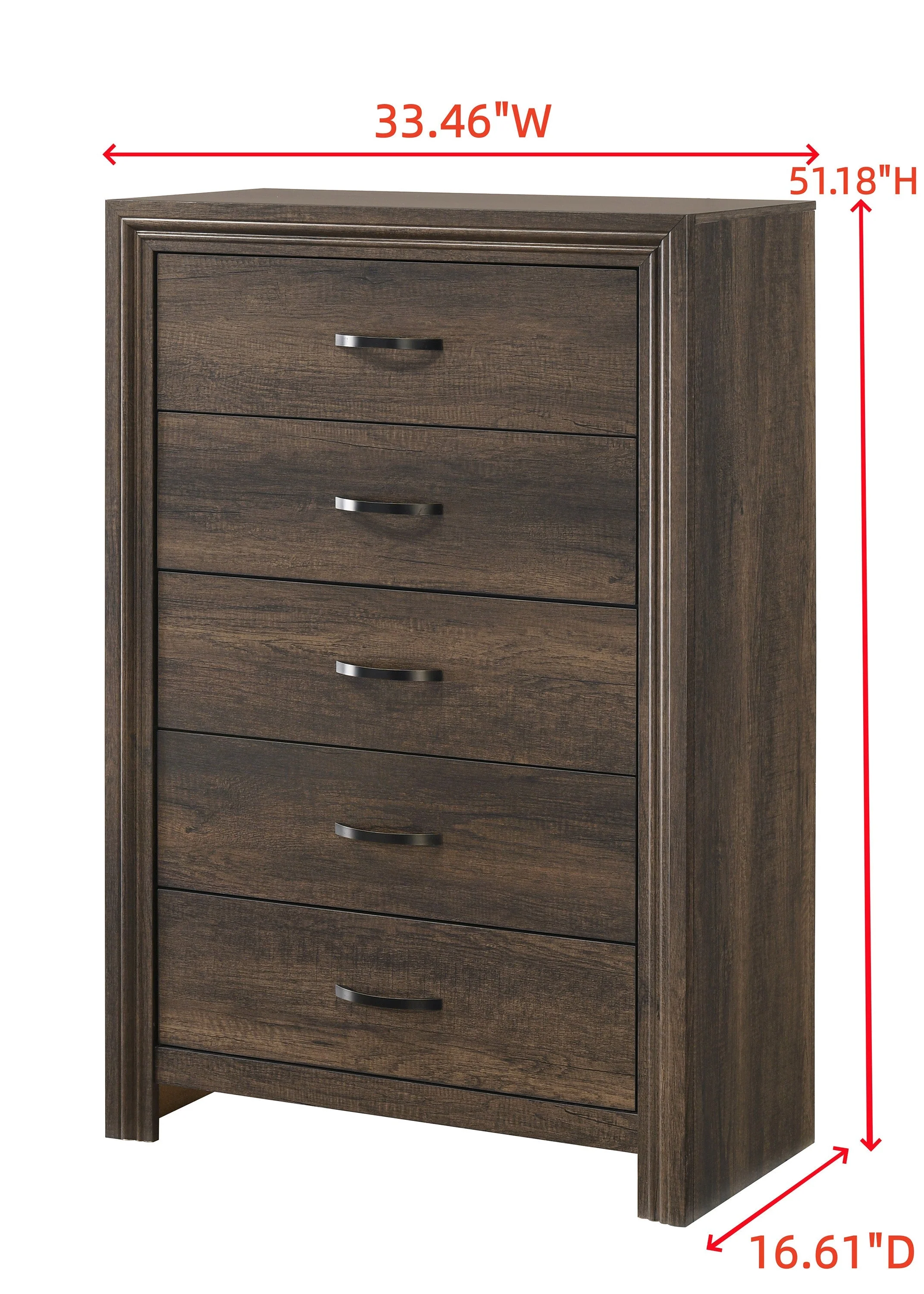 Noreen Brown LED Bedroom Set - Image 17