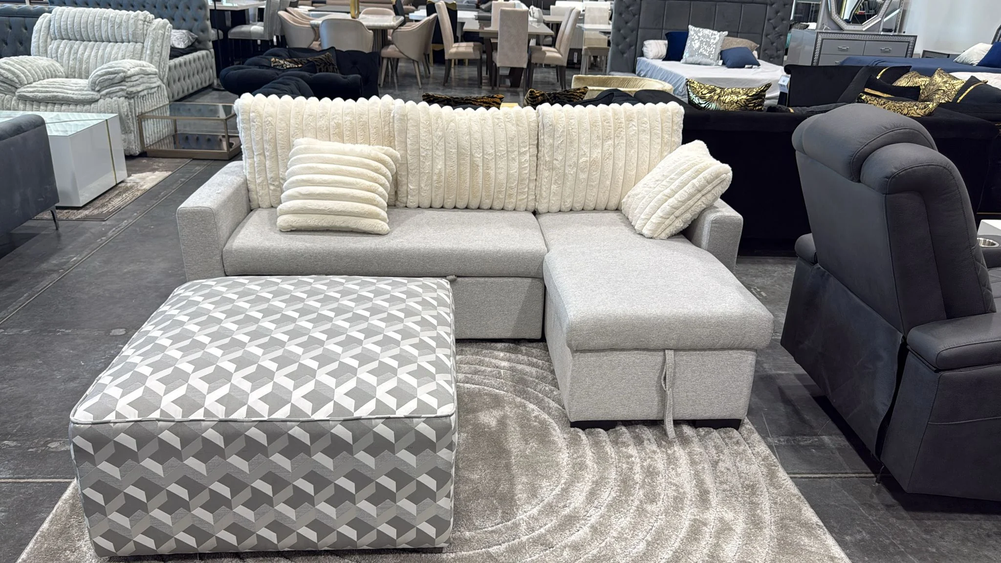 Nori Beige Sofa Chaise [Special Price] - Image 8