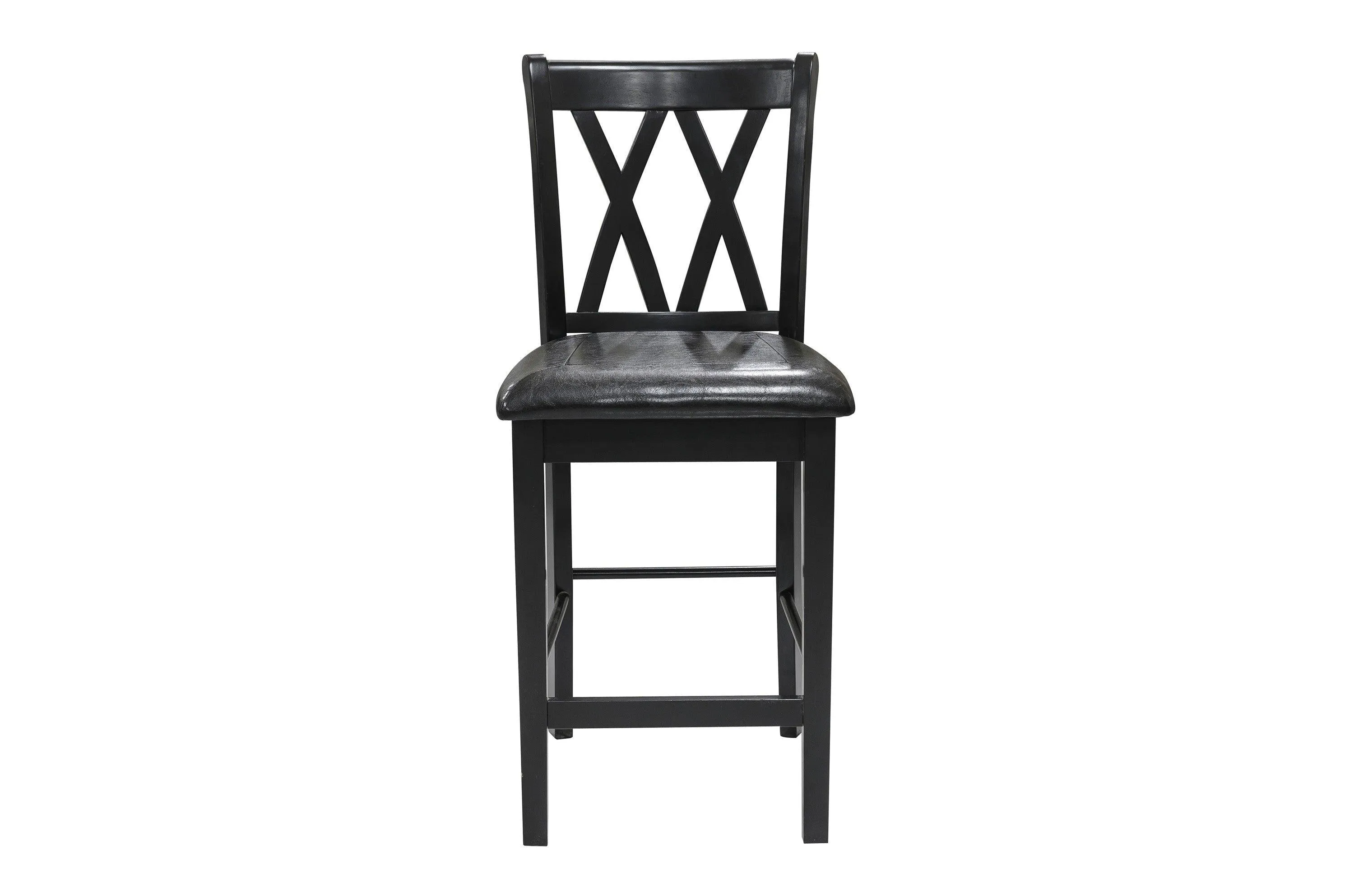 Norman Black 5-Piece Counter Height Set - Image 7
