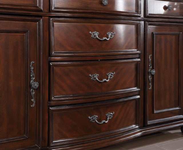 Nouvelle Brown Cherry Hutch & Buffet - Image 4