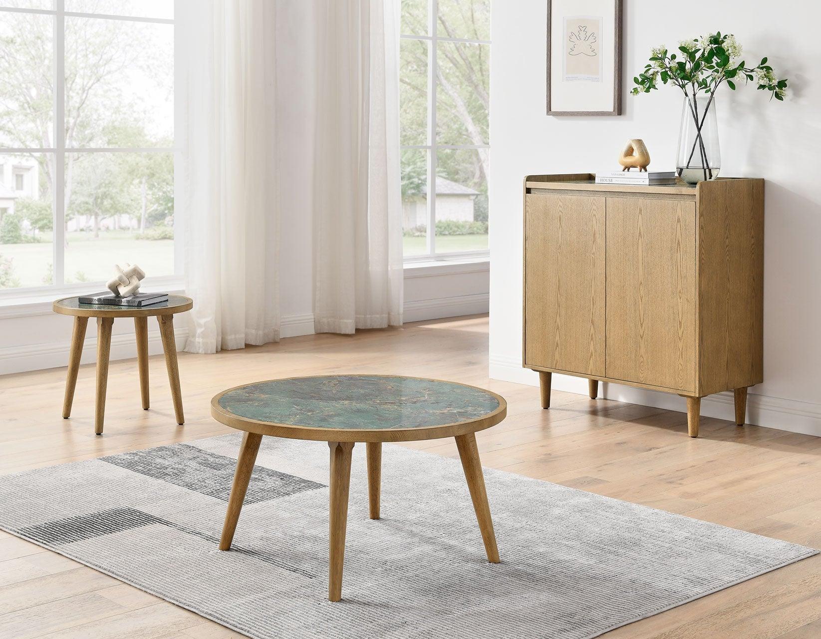 Novato Sintered Stone End Table - Image 6