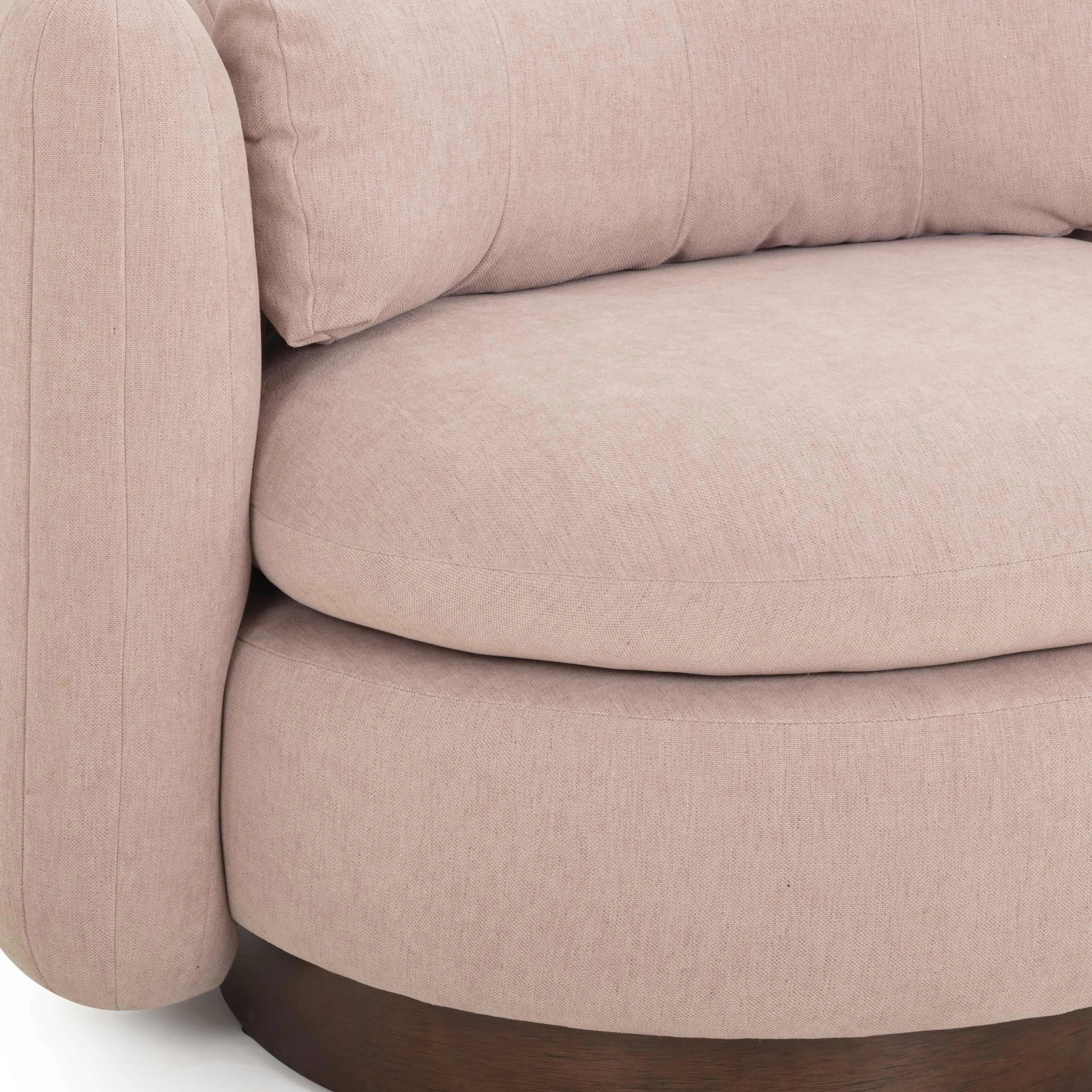 Nura Chenille Swivel Accent Chair - Image 13
