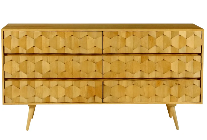O2 Dresser - Light Golden
