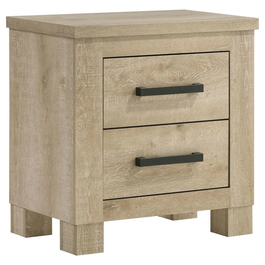 Oakglen Weathered Oak 5-piece Queen Bedroom Set - Image 5