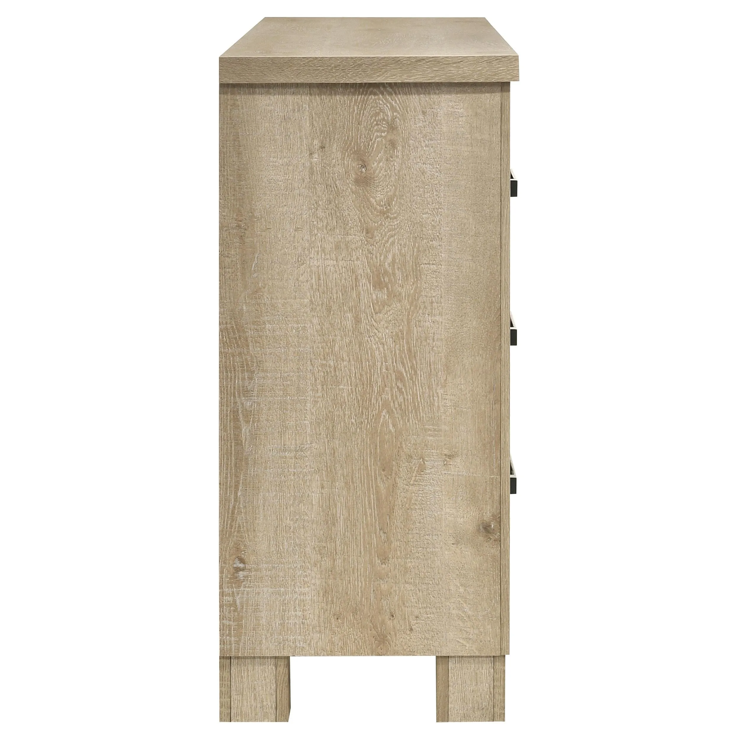 Oakglen Weathered Oak 6-drawer Bedroom Dresser - Image 9