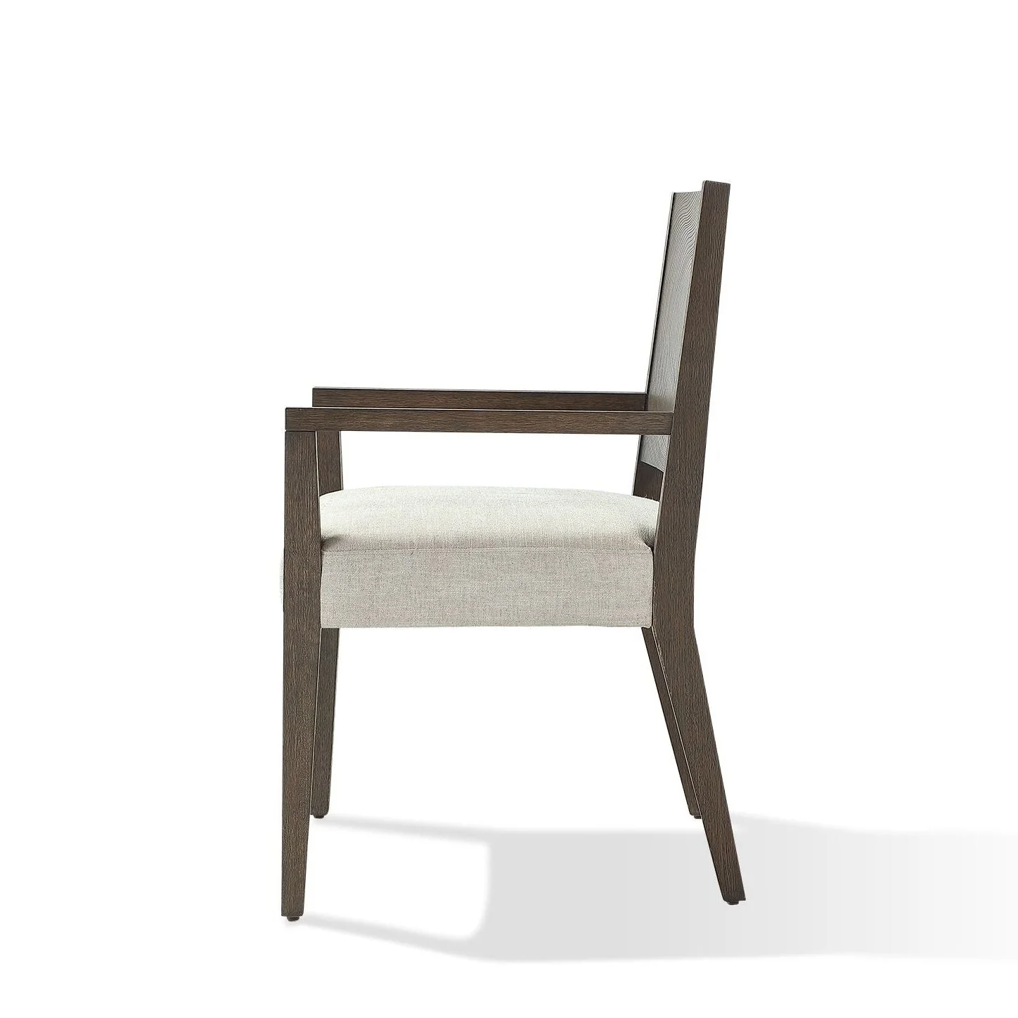 Oakland Wood Arm Chair in Brunette (Set of 2) - Image 6