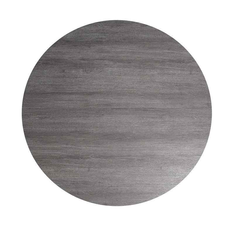 Oberto Gray Round Dining Table - Image 4