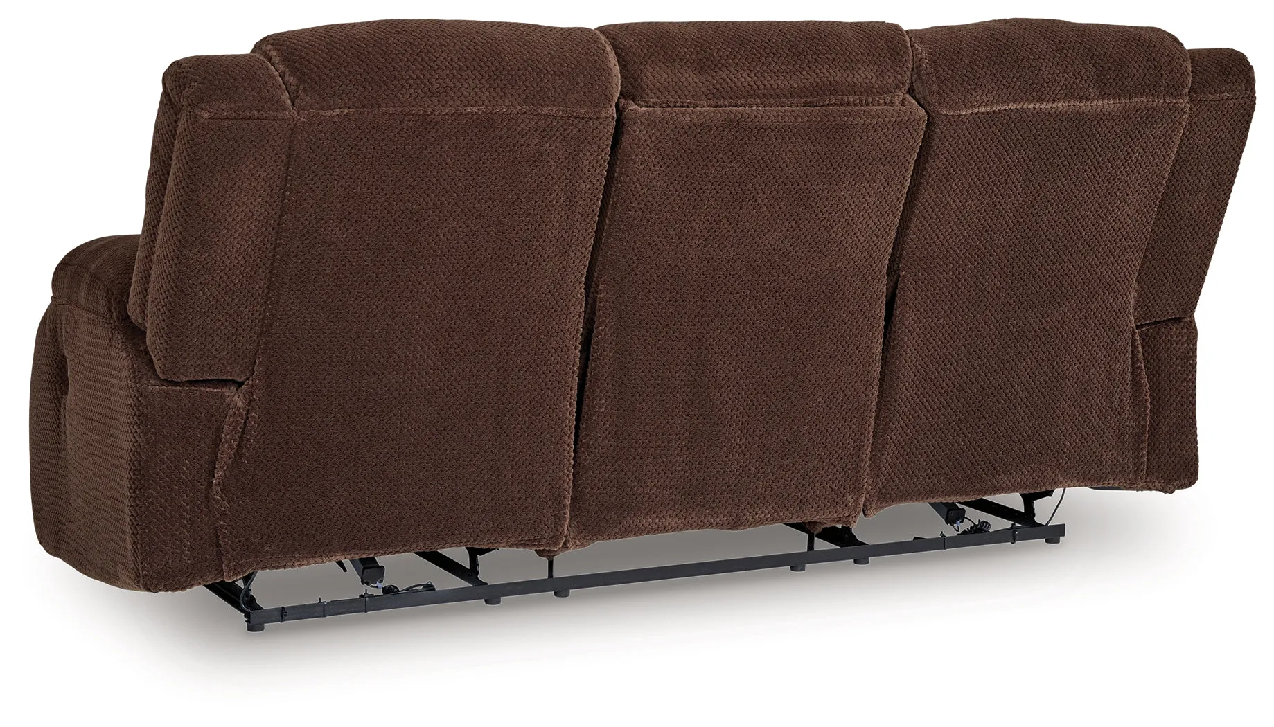 Observation Chocolate Power Reclining Sofa and Loveseat - Image 4