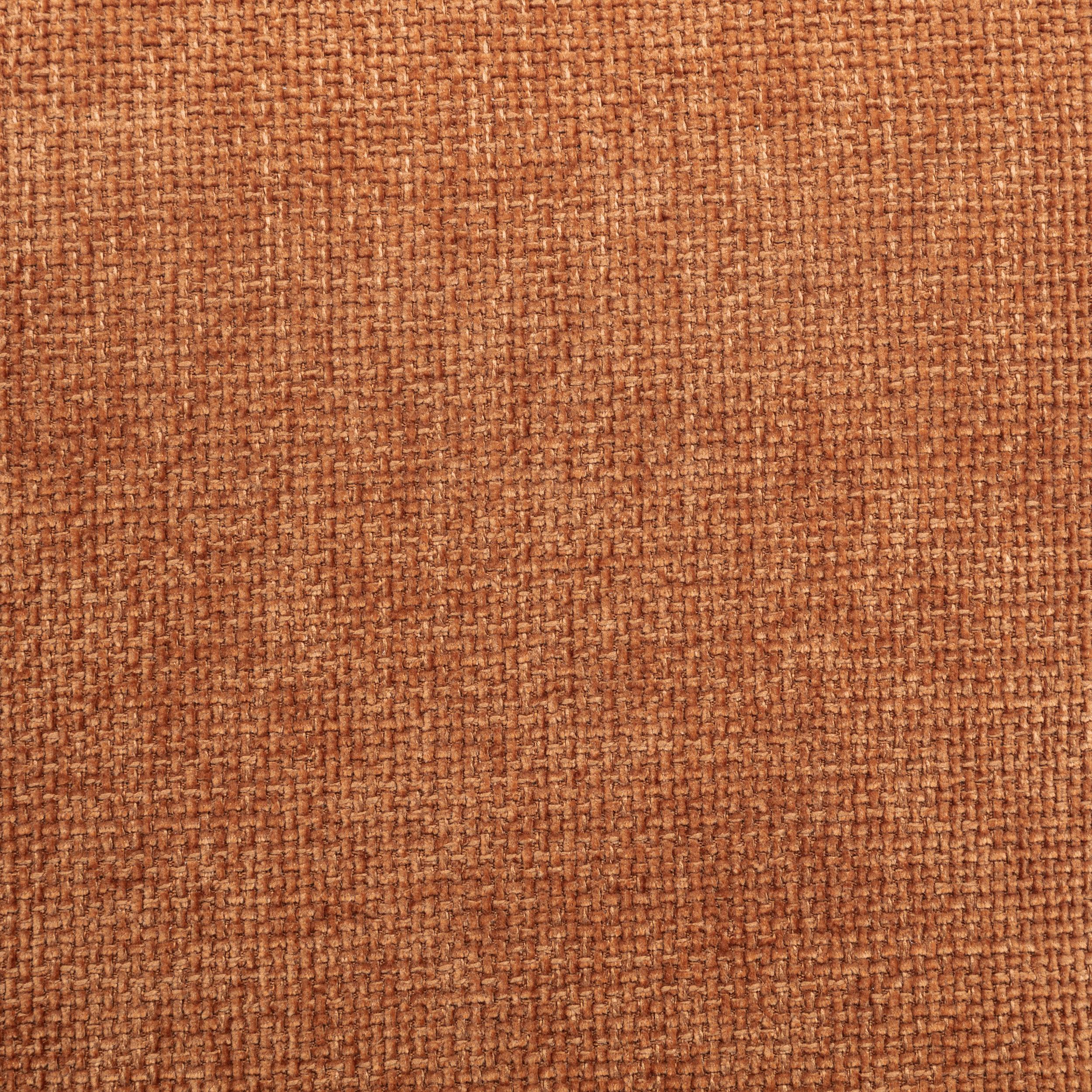 Octavia Orange Fabric Upholstered Track Arm Accent Chair - Image 6
