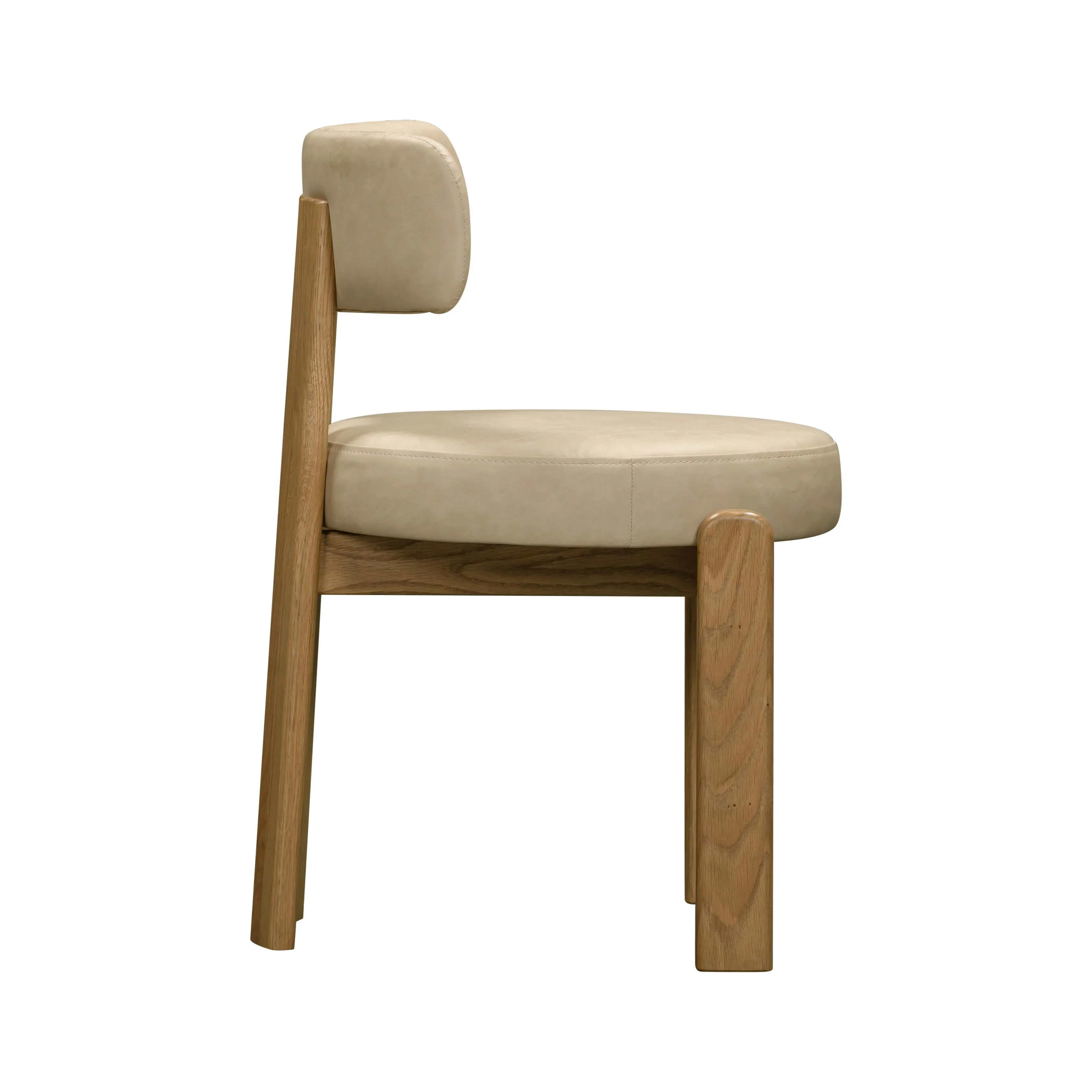 Odessa Vegan Leather Dining Chair - Image 4