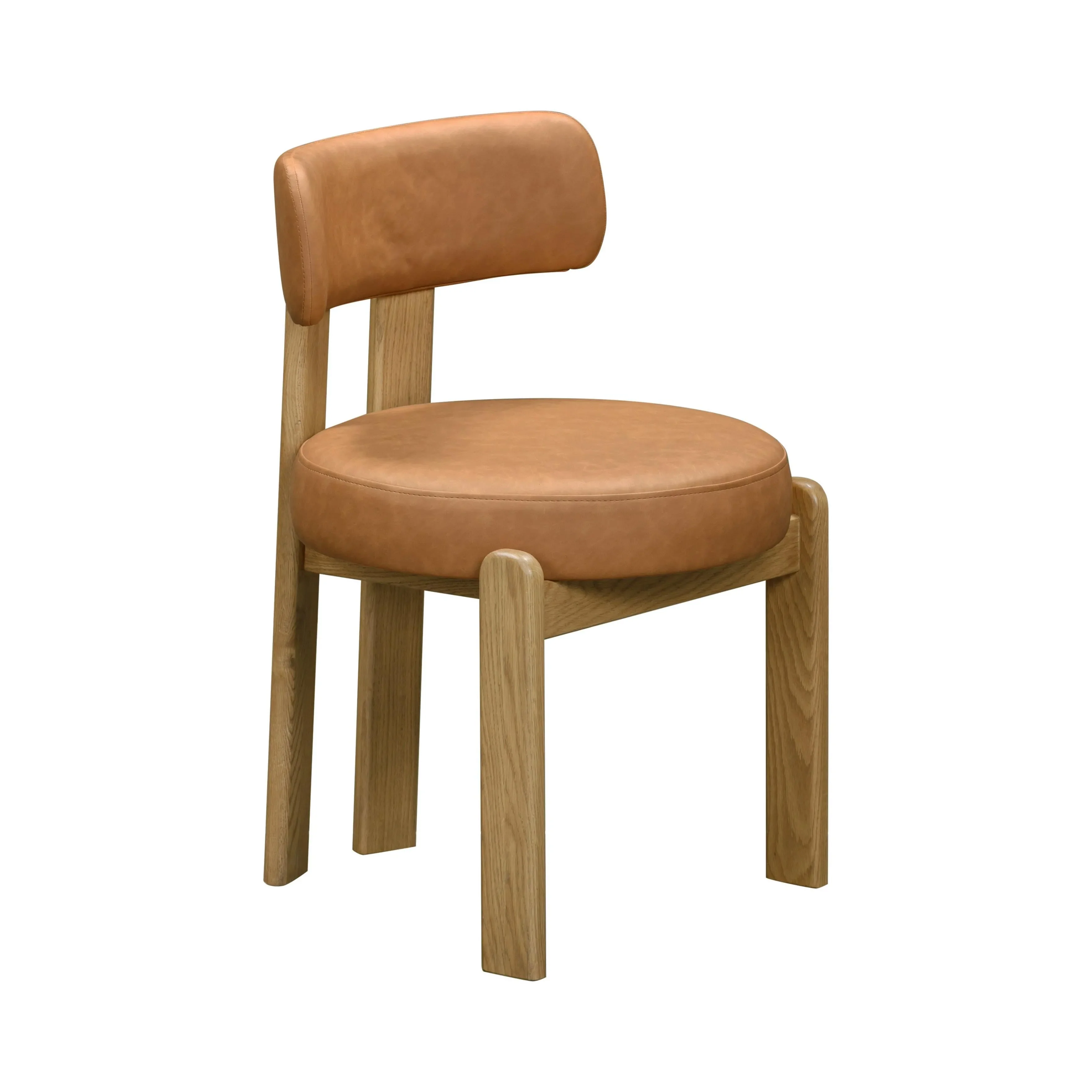 Odessa Vegan Leather Dining Chair - Image 9