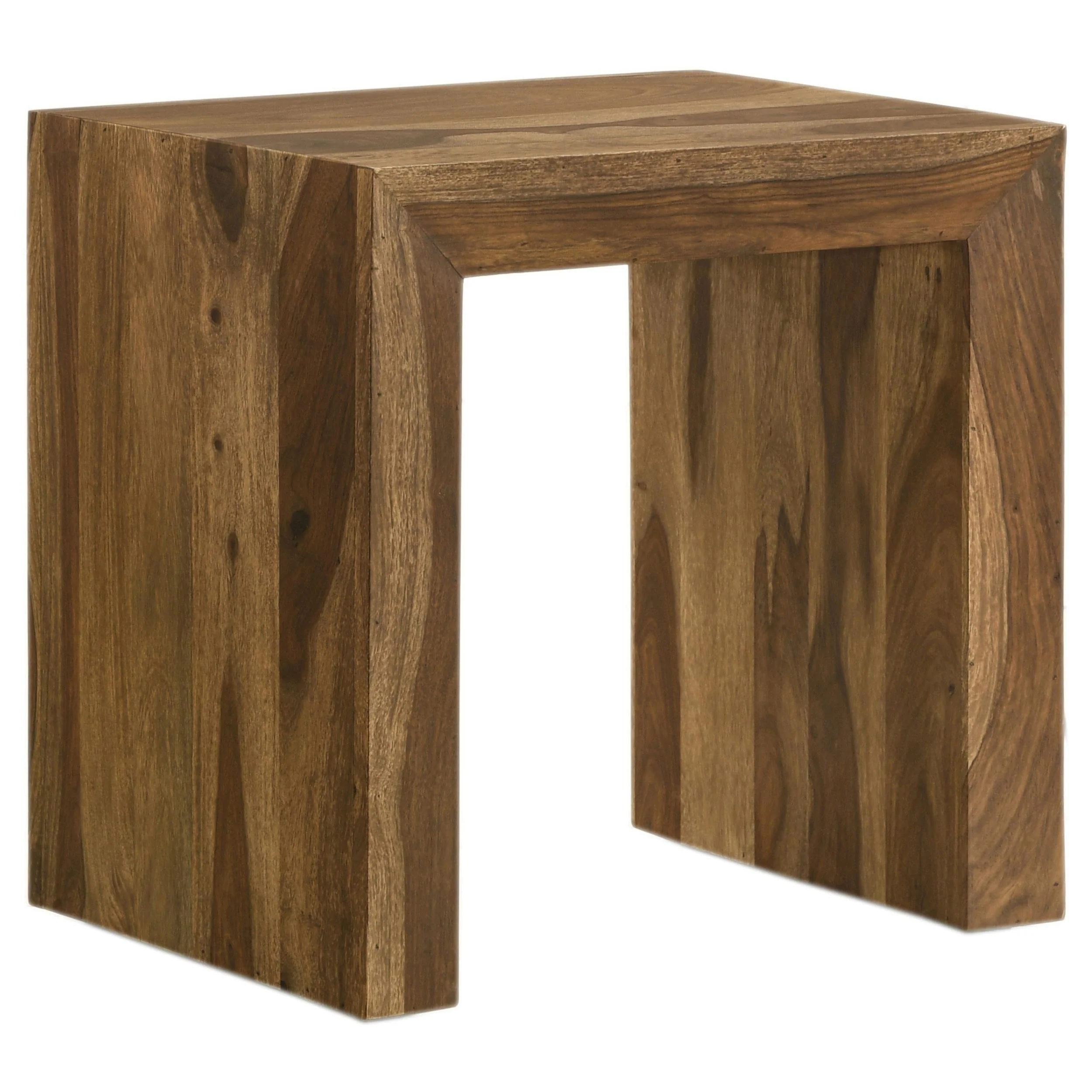 Odilia Auburn 3-Piece Solid Wood Coffee and End Table Set - Image 3