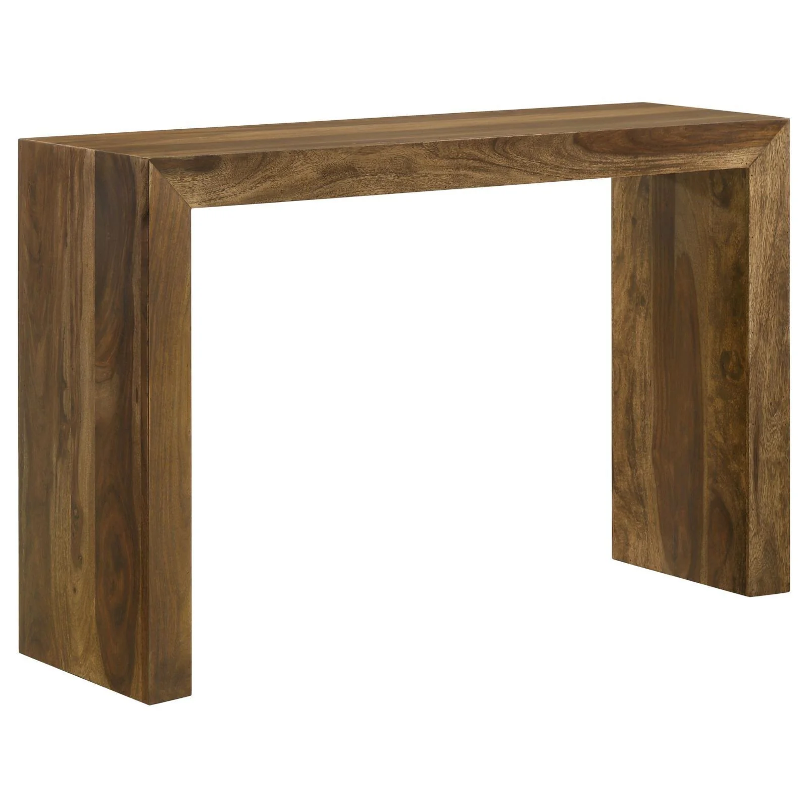 Odilia Auburn Rectangular Solid Wood Sofa Table - Image 8