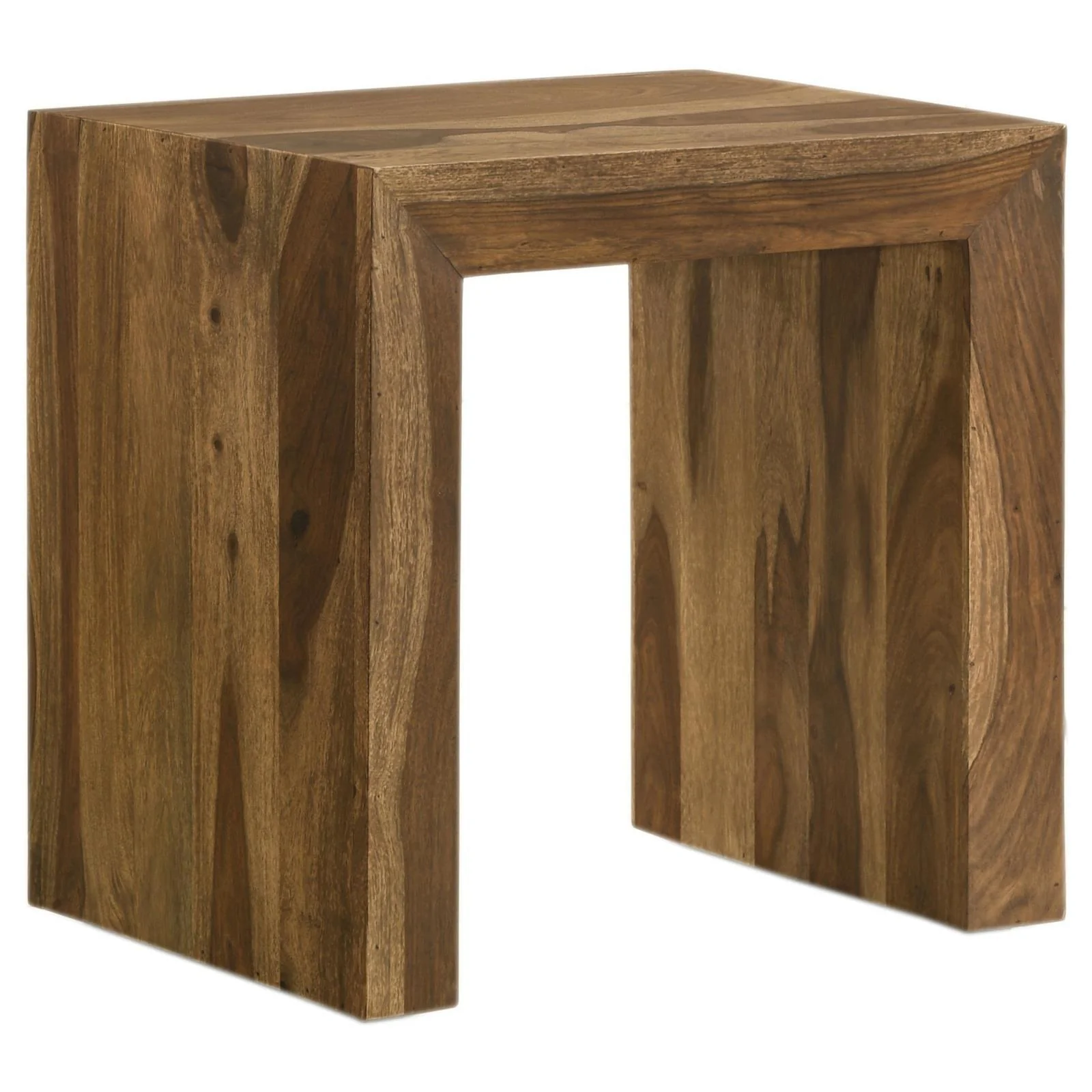 Odilia Rectangular Solid Wood End Table Auburn - Image 2