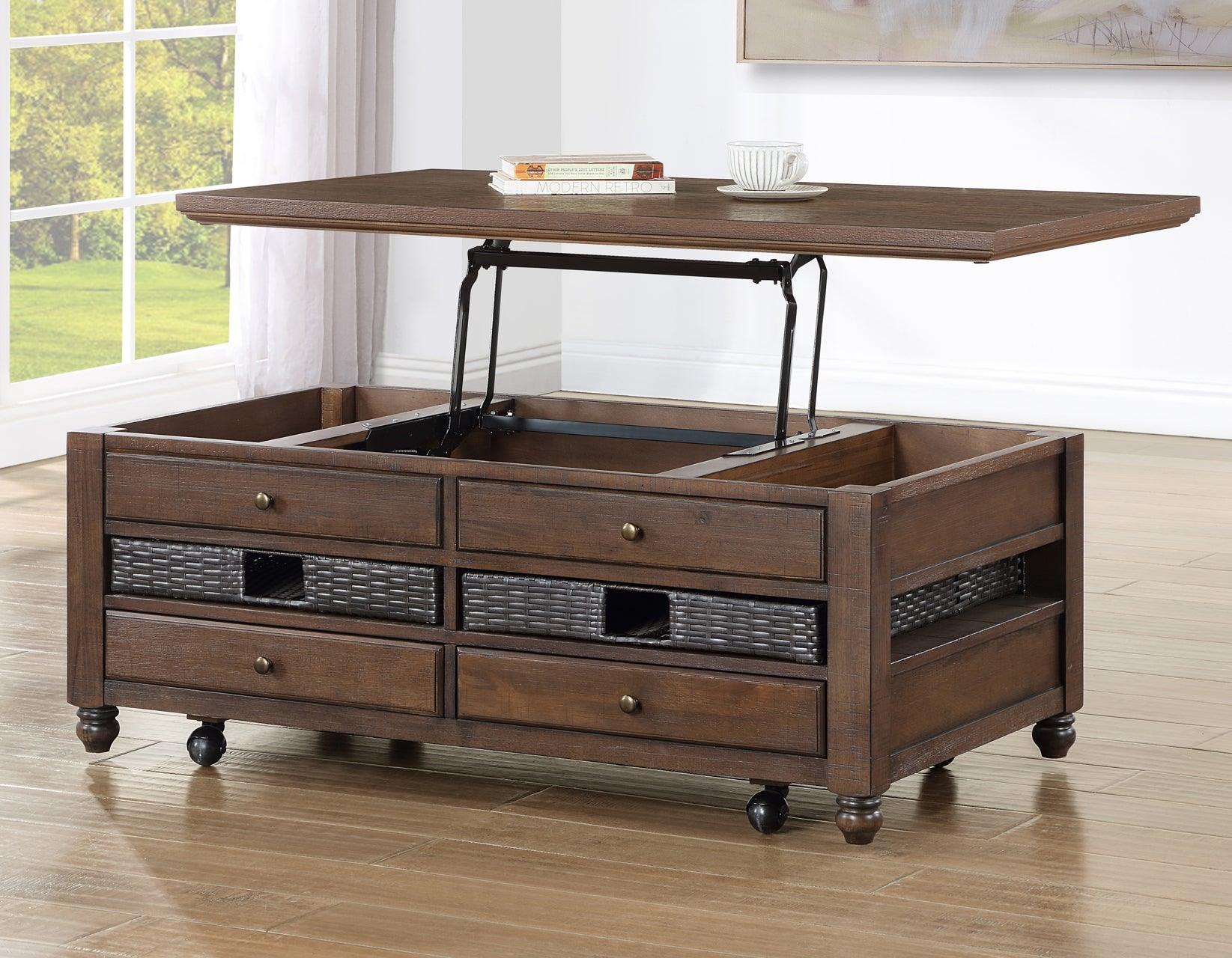 Oliver 3-Piece Lift-Top Table Set - Image 2