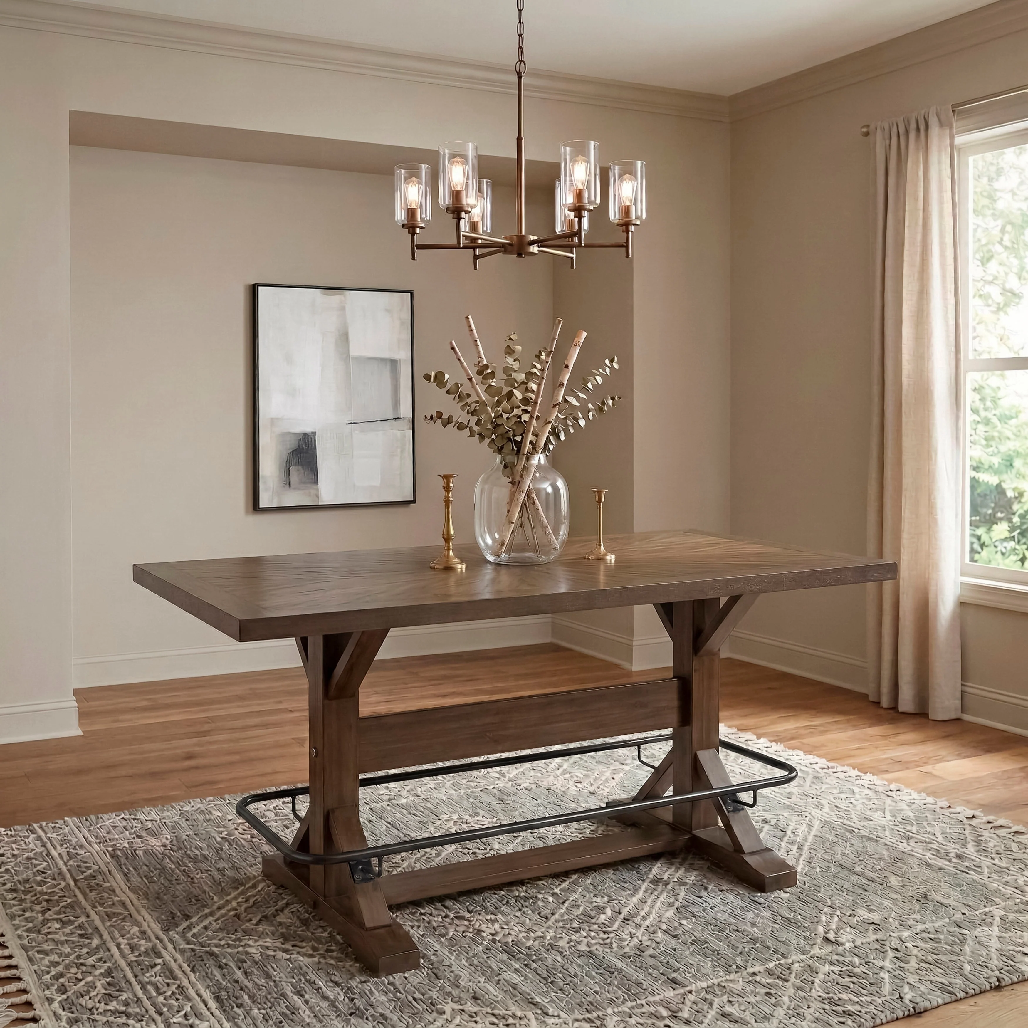 Oliver Brown Counter Height Table - Image 13