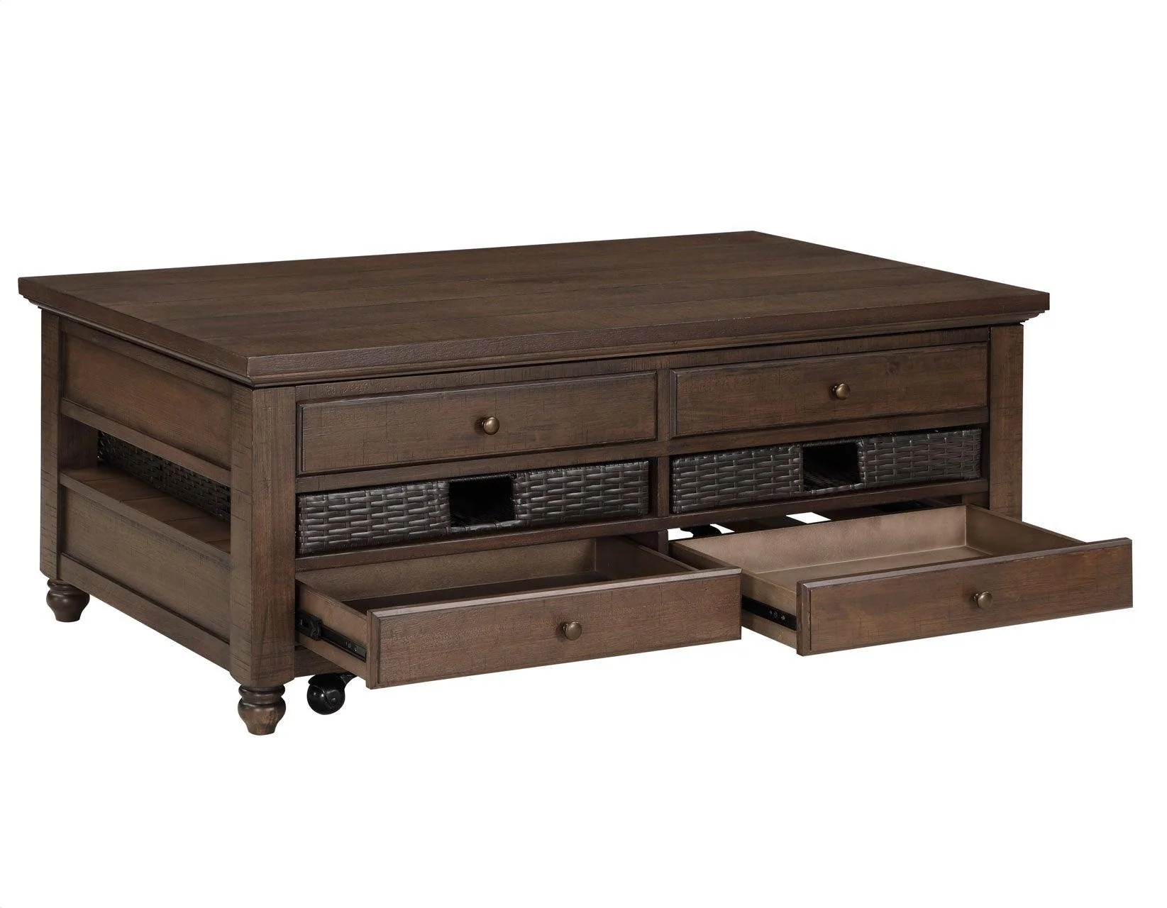 Oliver Lift-Top Cocktail Table with Casters - Image 14