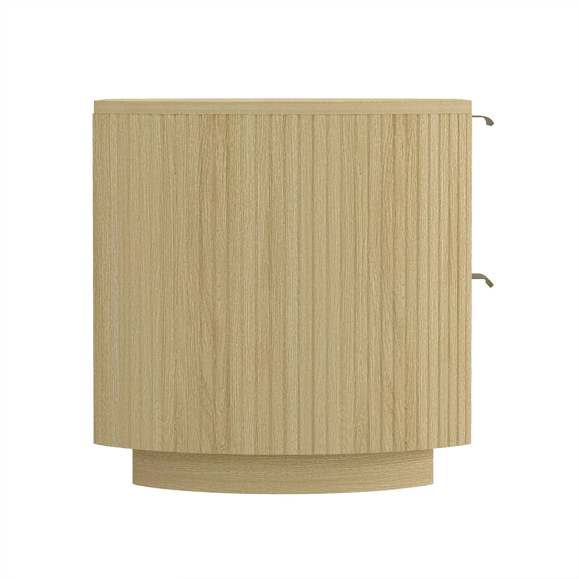 Olivia Nightstand in Natural Oak and Gold (set of 2) - Image 7