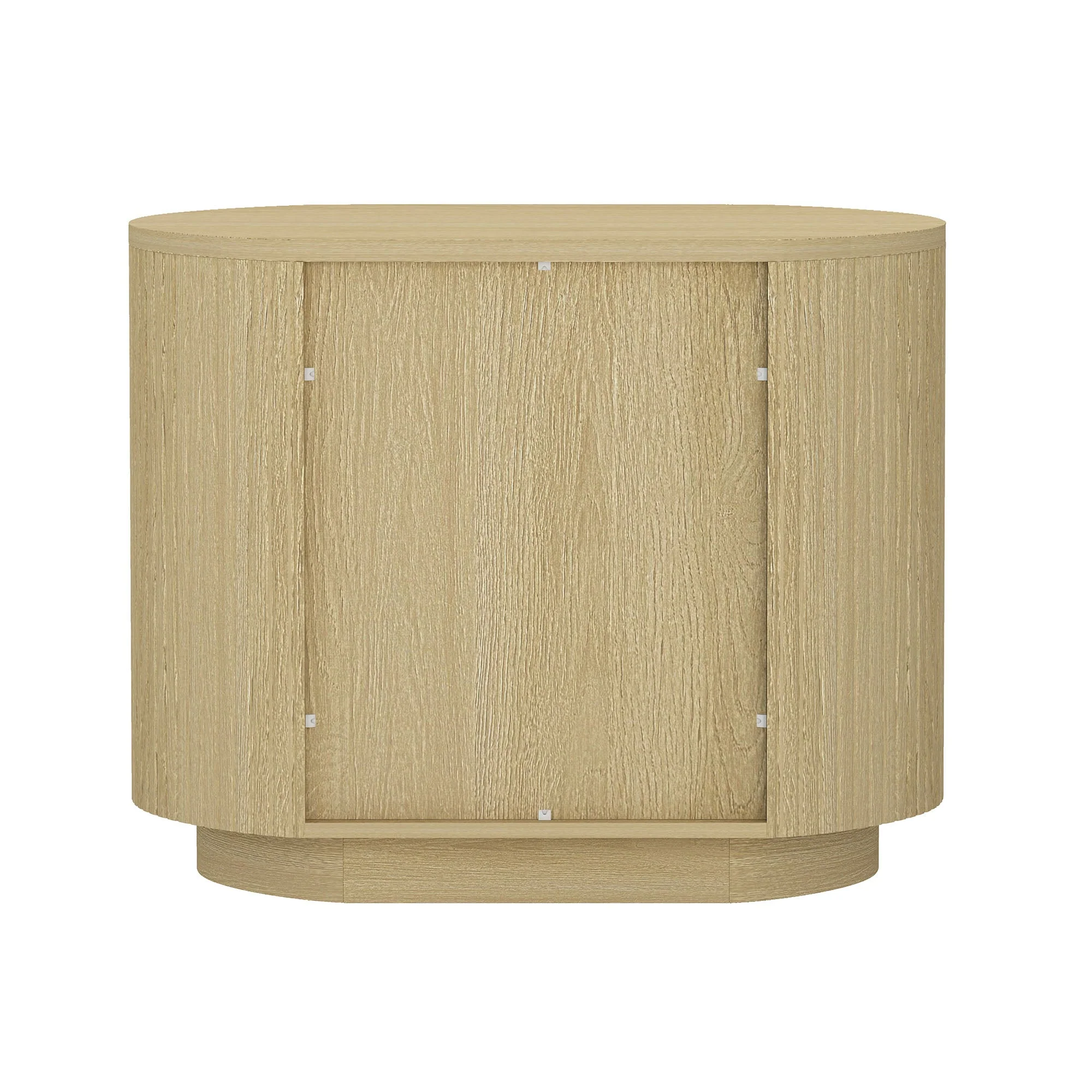 Olivia Nightstand in Natural Oak and Gold (set of 2) - Image 8