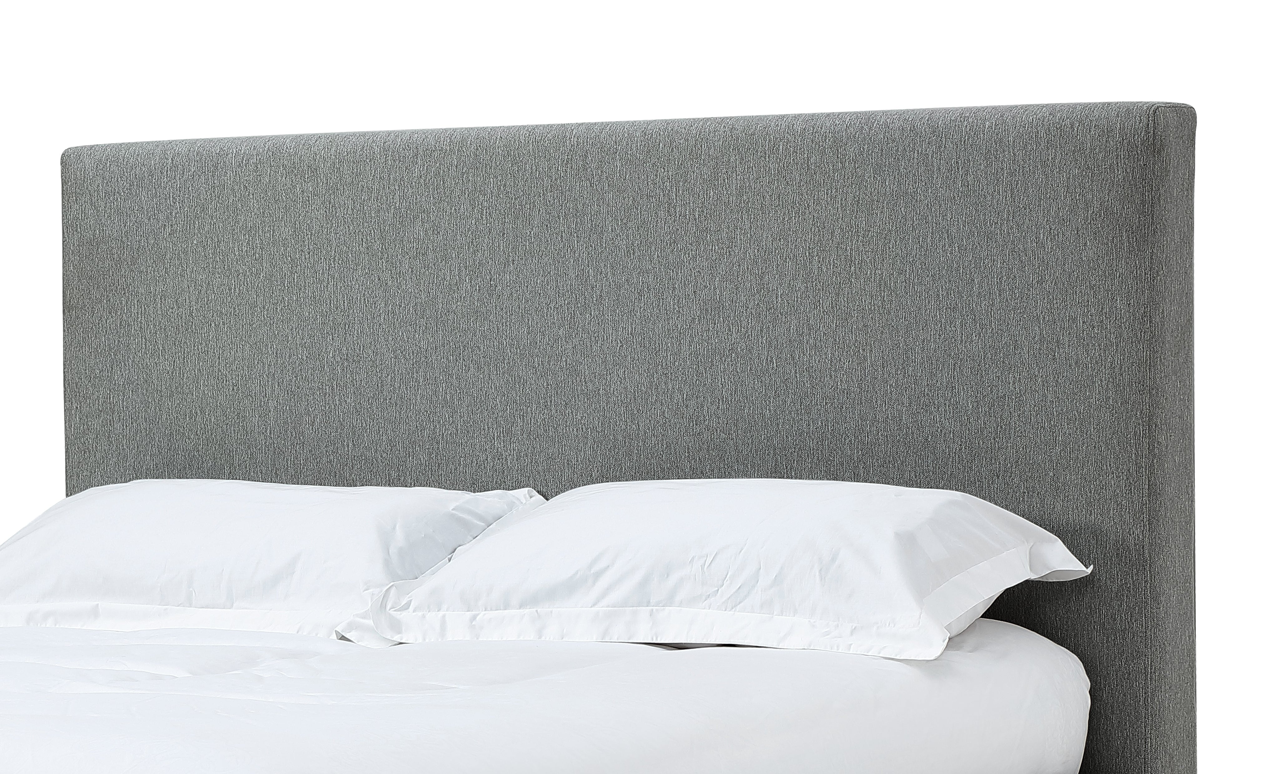 Olivia Upholstered Headboard in Pewter - Image 4