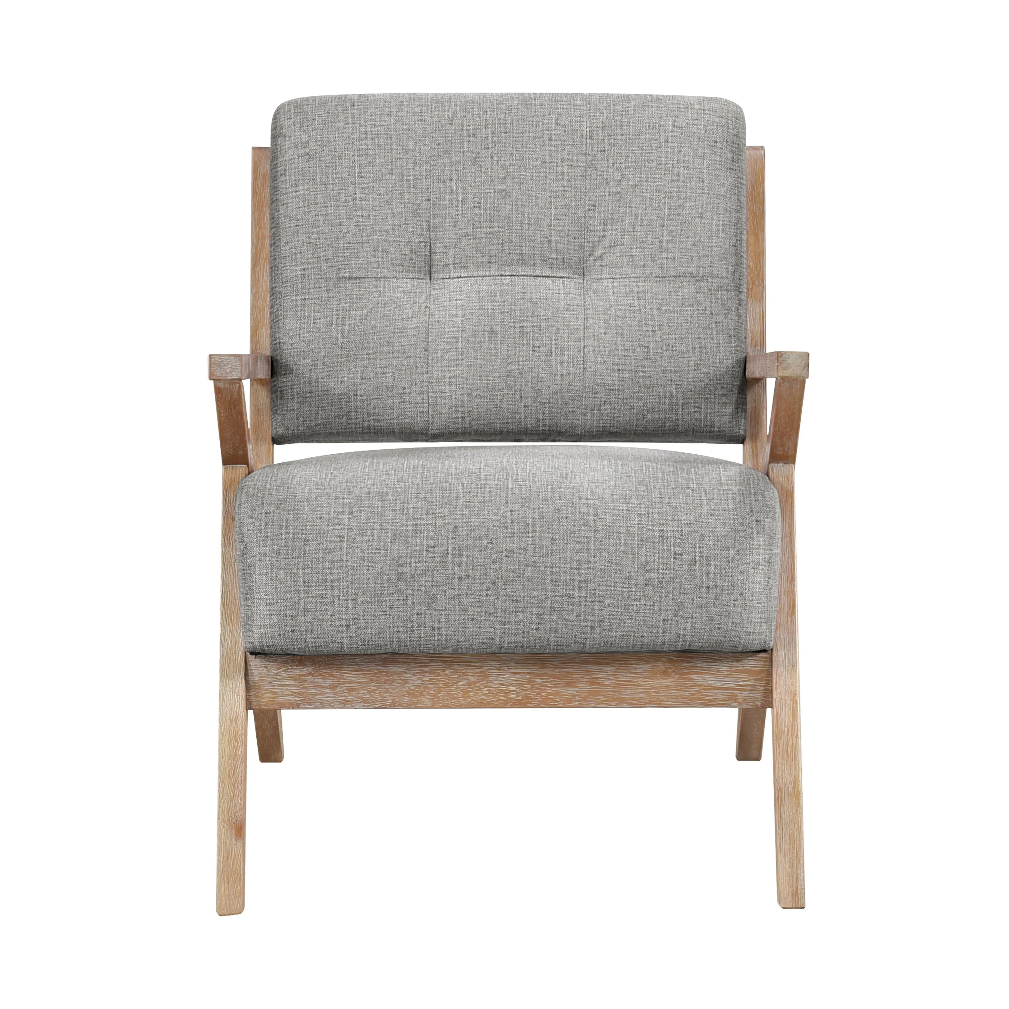 Ollen Gray Accent Chair - Image 2