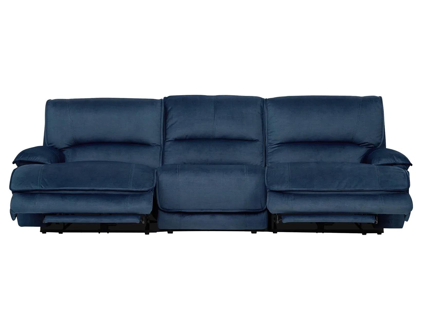 Olsen Indigo 3-Piece Dual-Power Zero-Gravity Modular Reclining Sofa - Image 3