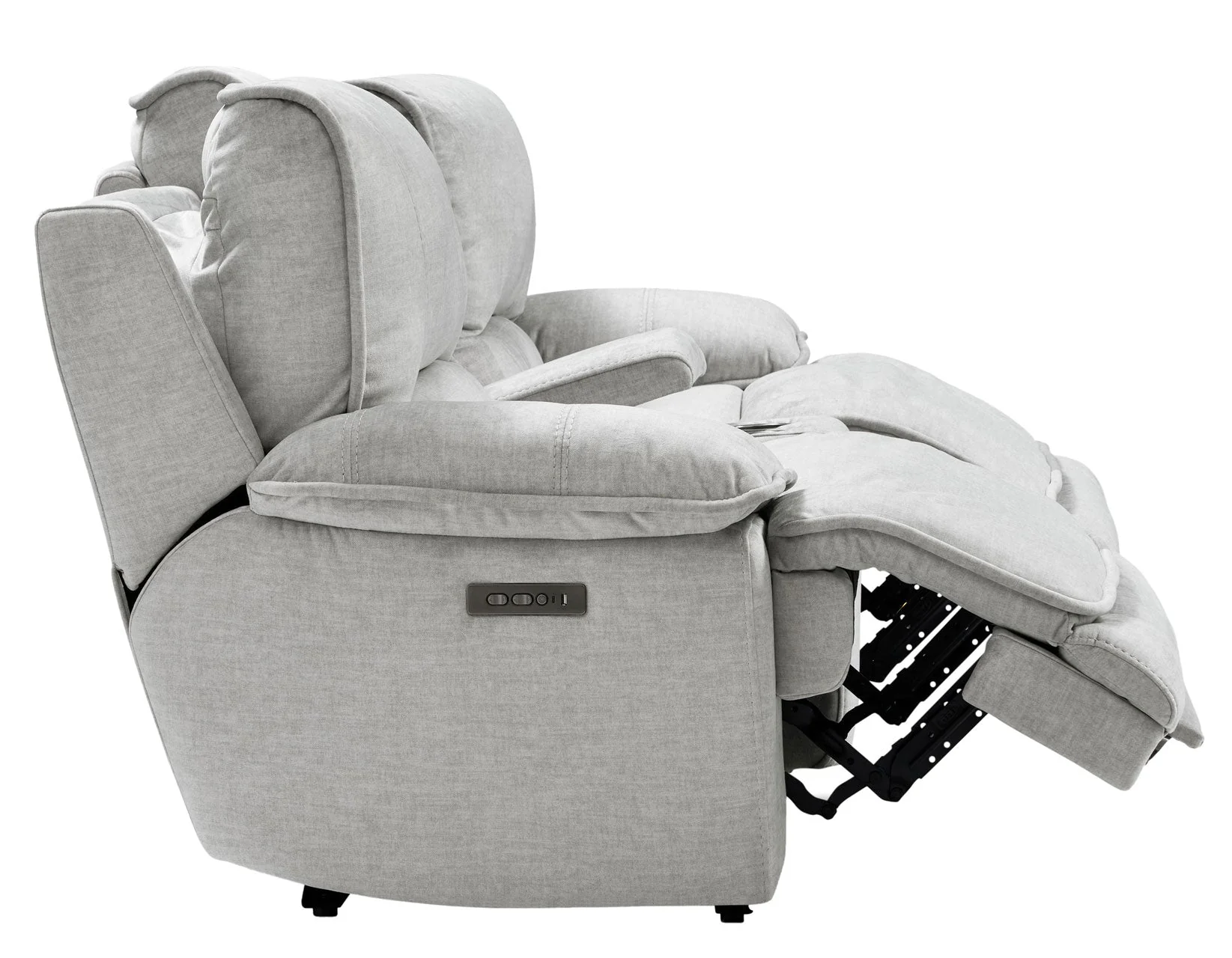 Olsen Silver 3-Piece Dual-Power Zero-Gravity Reclining Set - Image 19