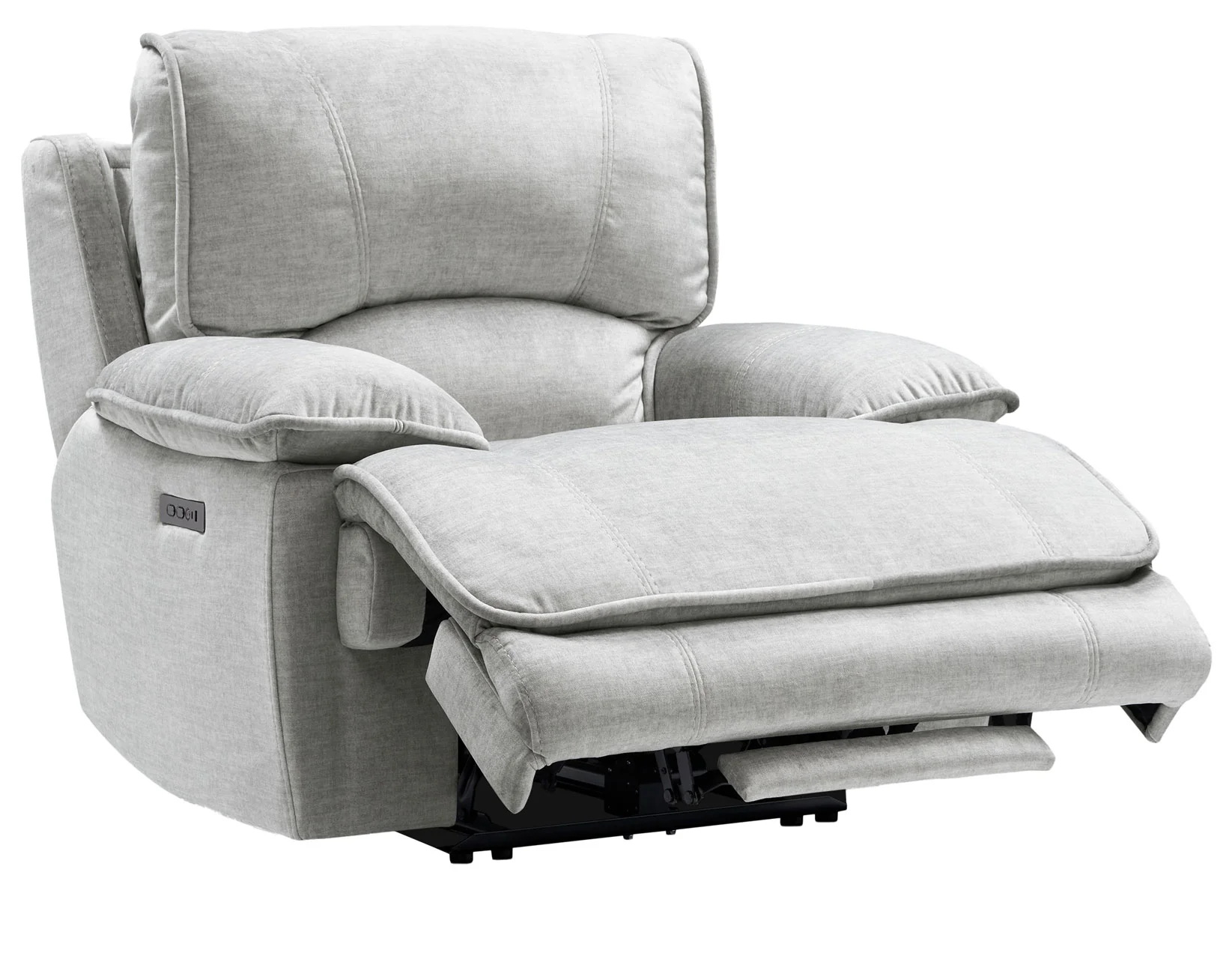 Olsen Silver Recliner, Dual-Power Zero-Gravity - Image 2