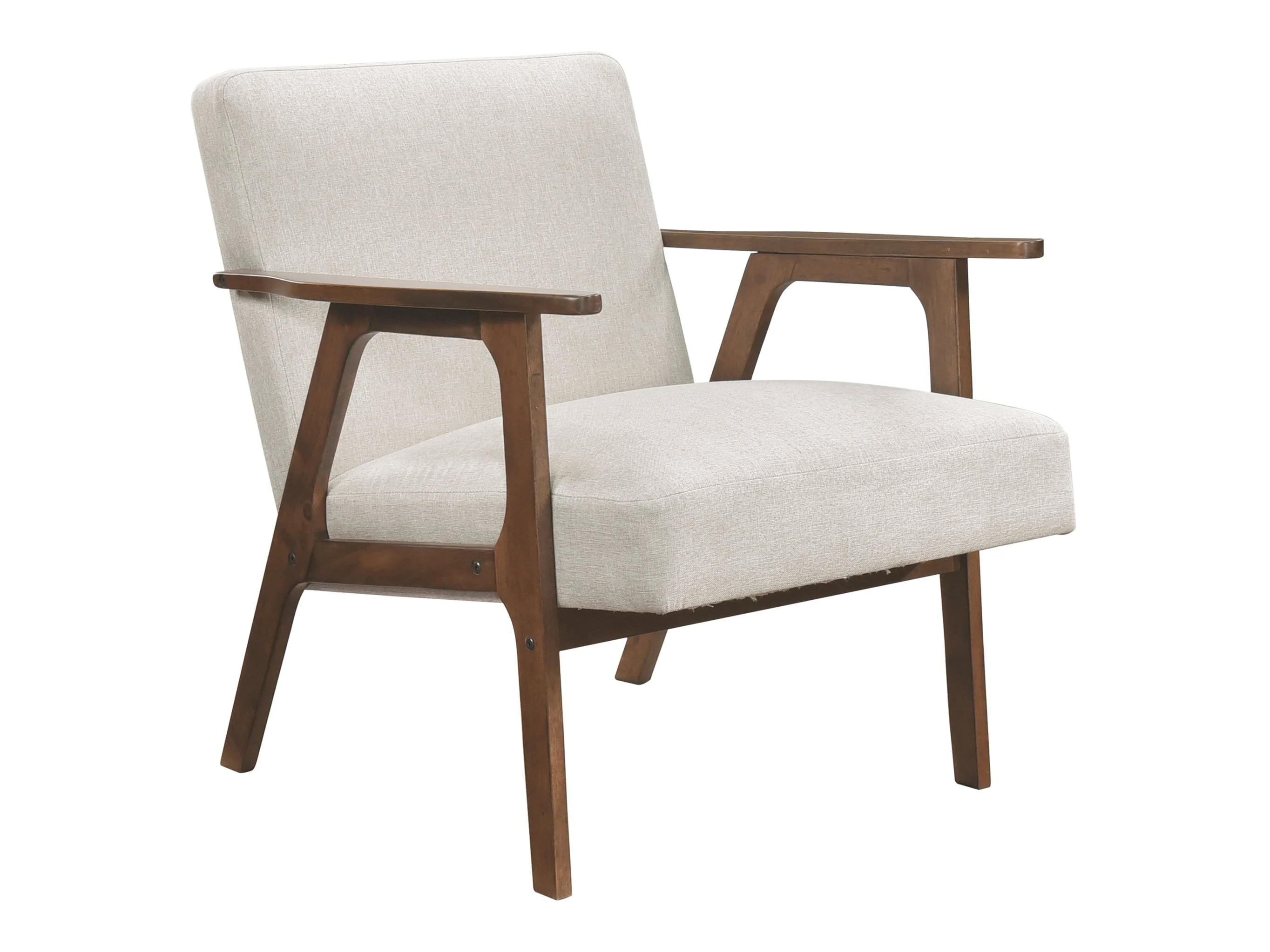 Omara Beige Accent Chair