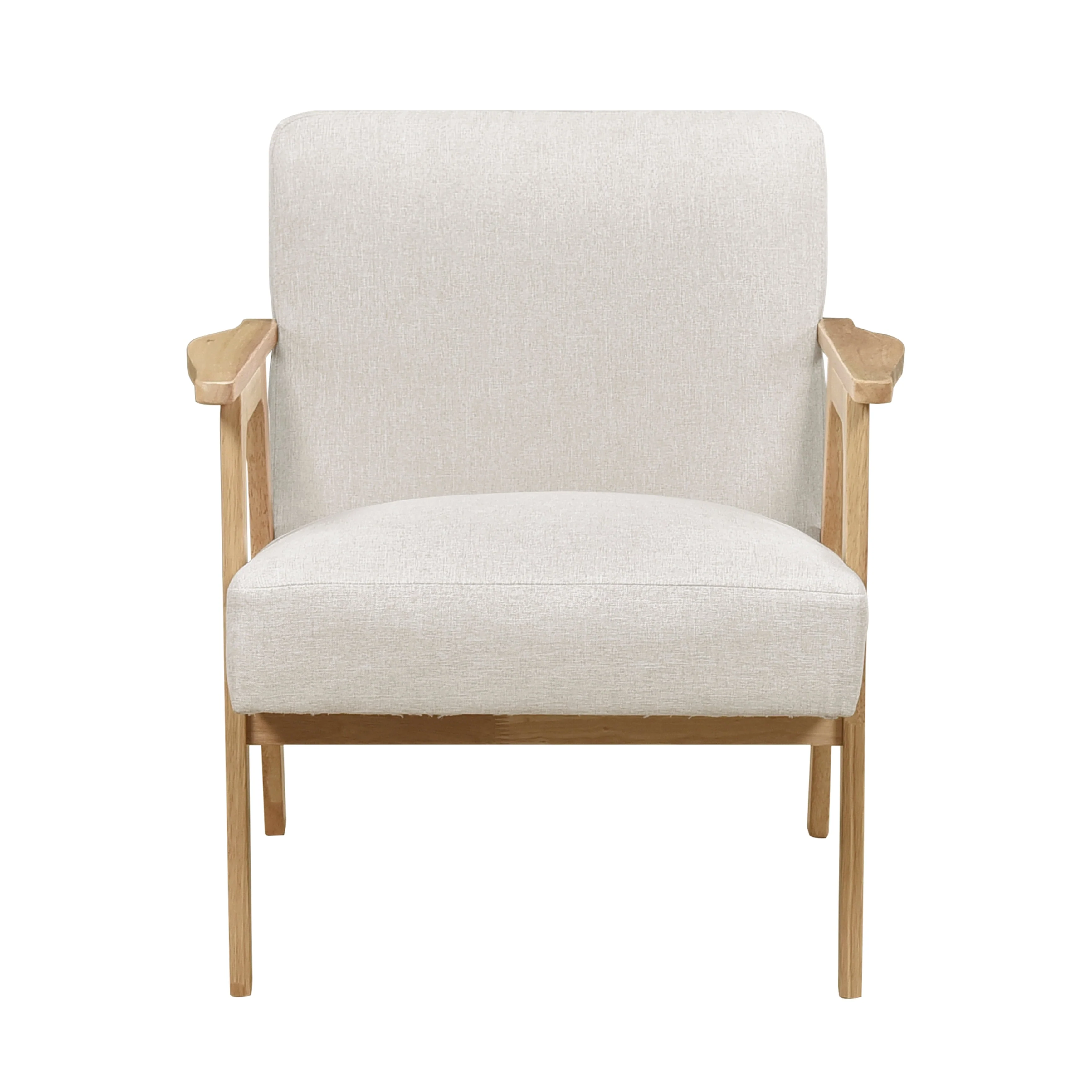 Omara Beige Accent Chair - Image 2