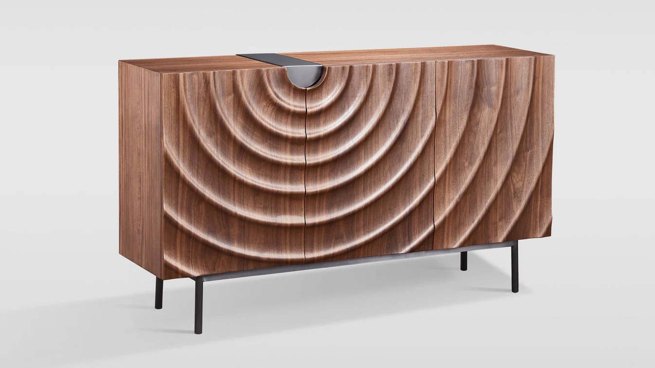 Onda Walnut Sideboard - Image 4