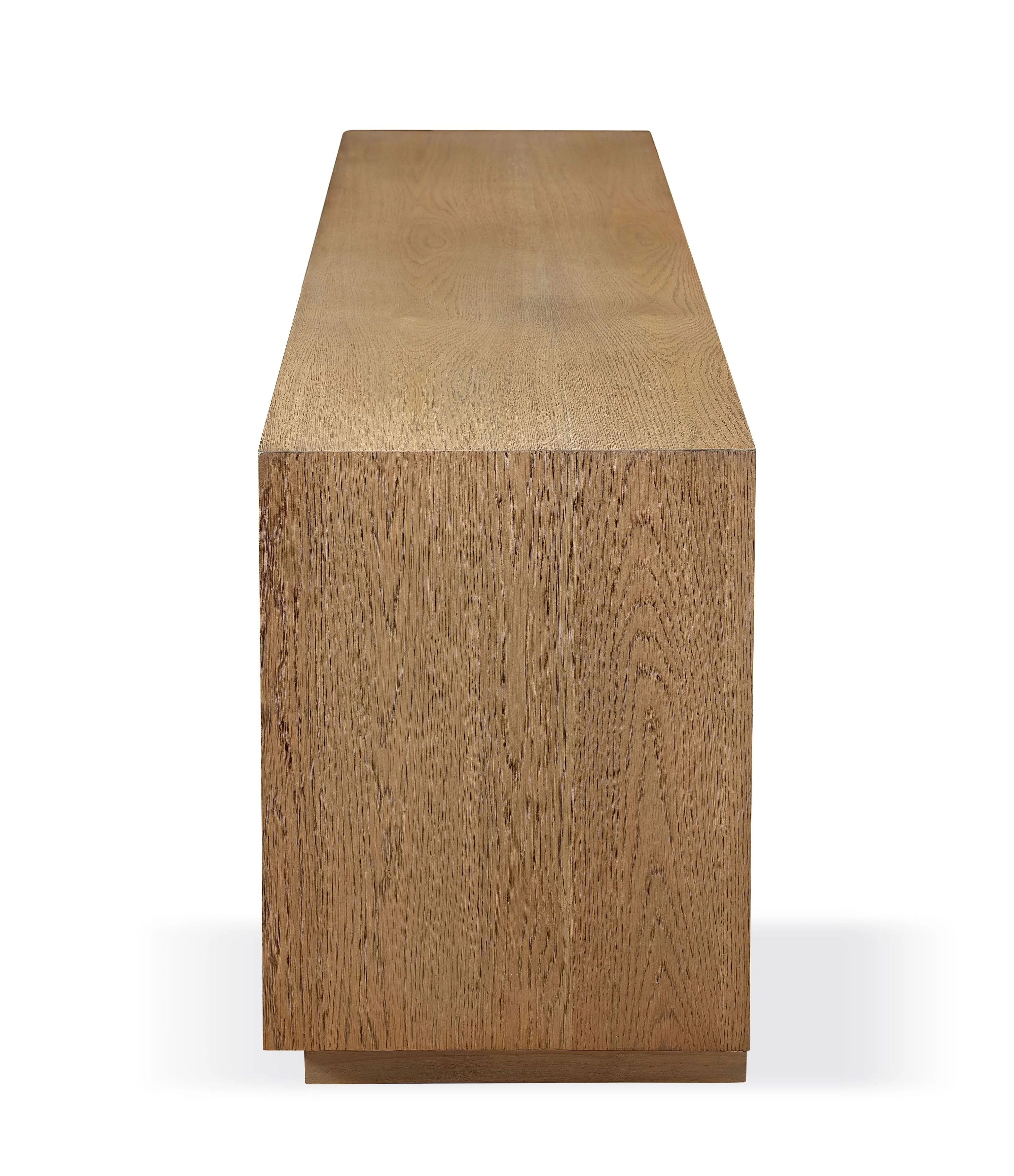 One Coastal Modern 74 inch TV Console in Bisque - Image 2