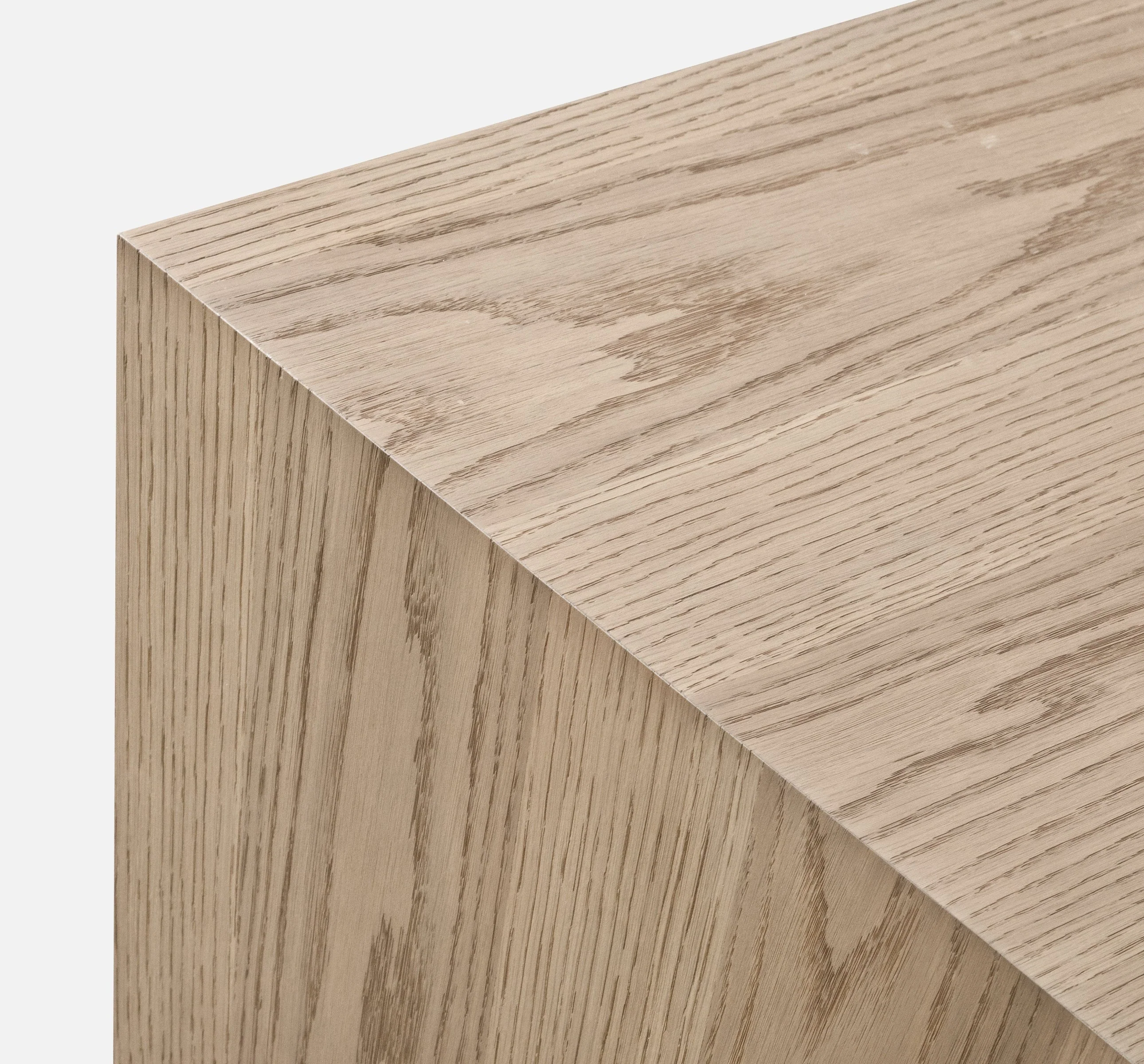 One Coastal Modern Two Drawer USB-Charging Nightstand in Bisque - Image 6
